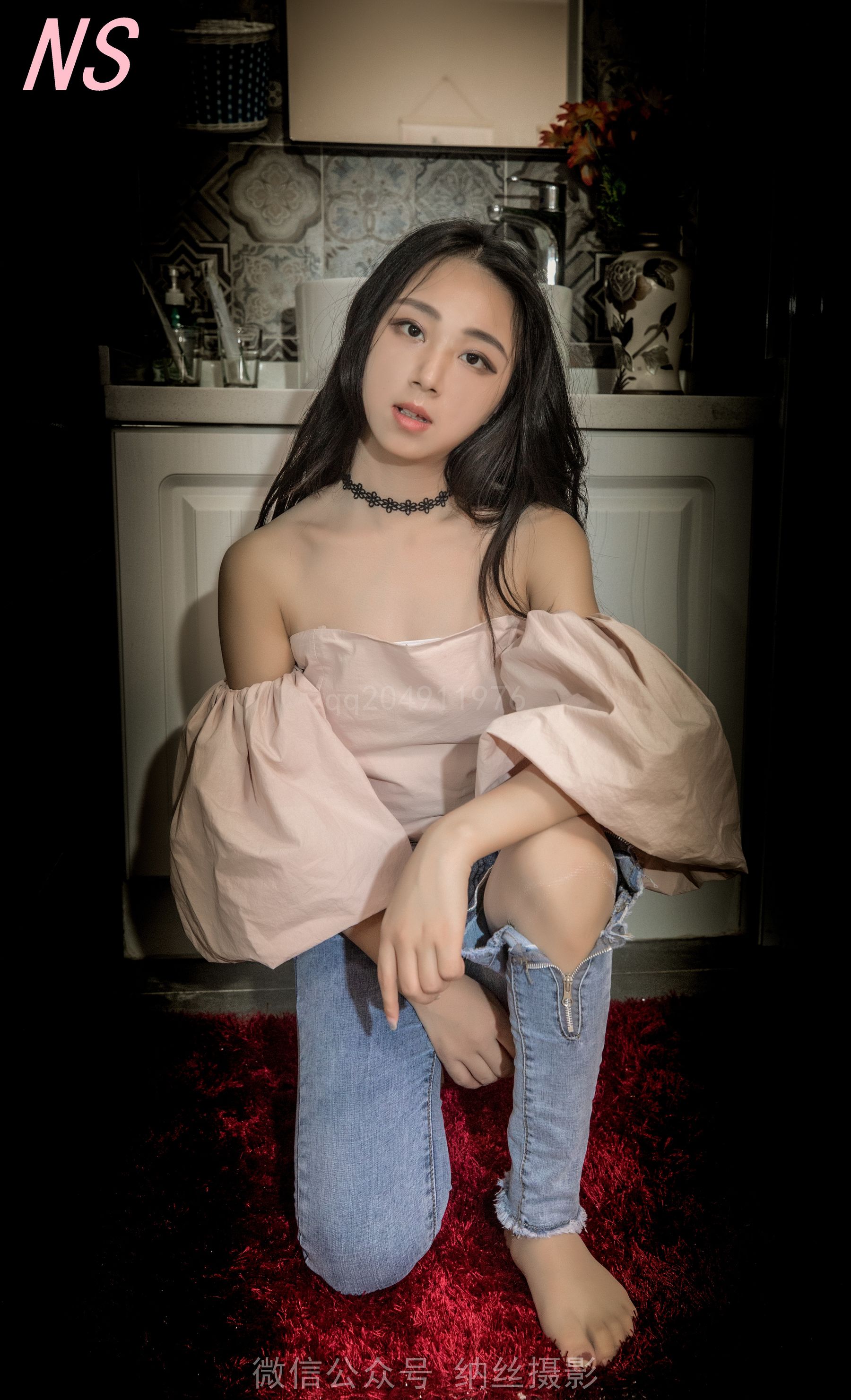 [纳丝摄影]  李希儿 无缝丝袜