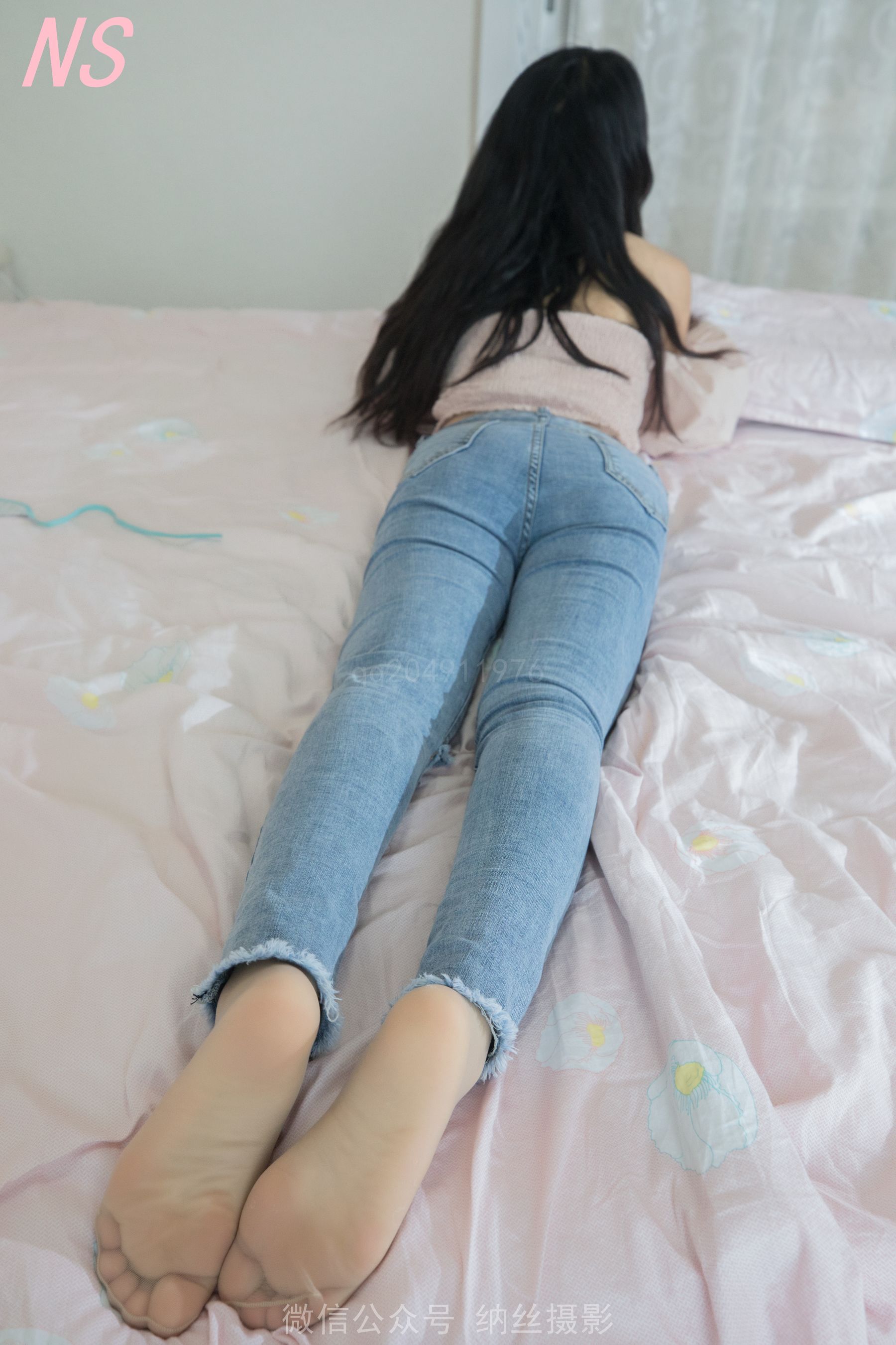 [纳丝摄影]  李希儿 无缝丝袜