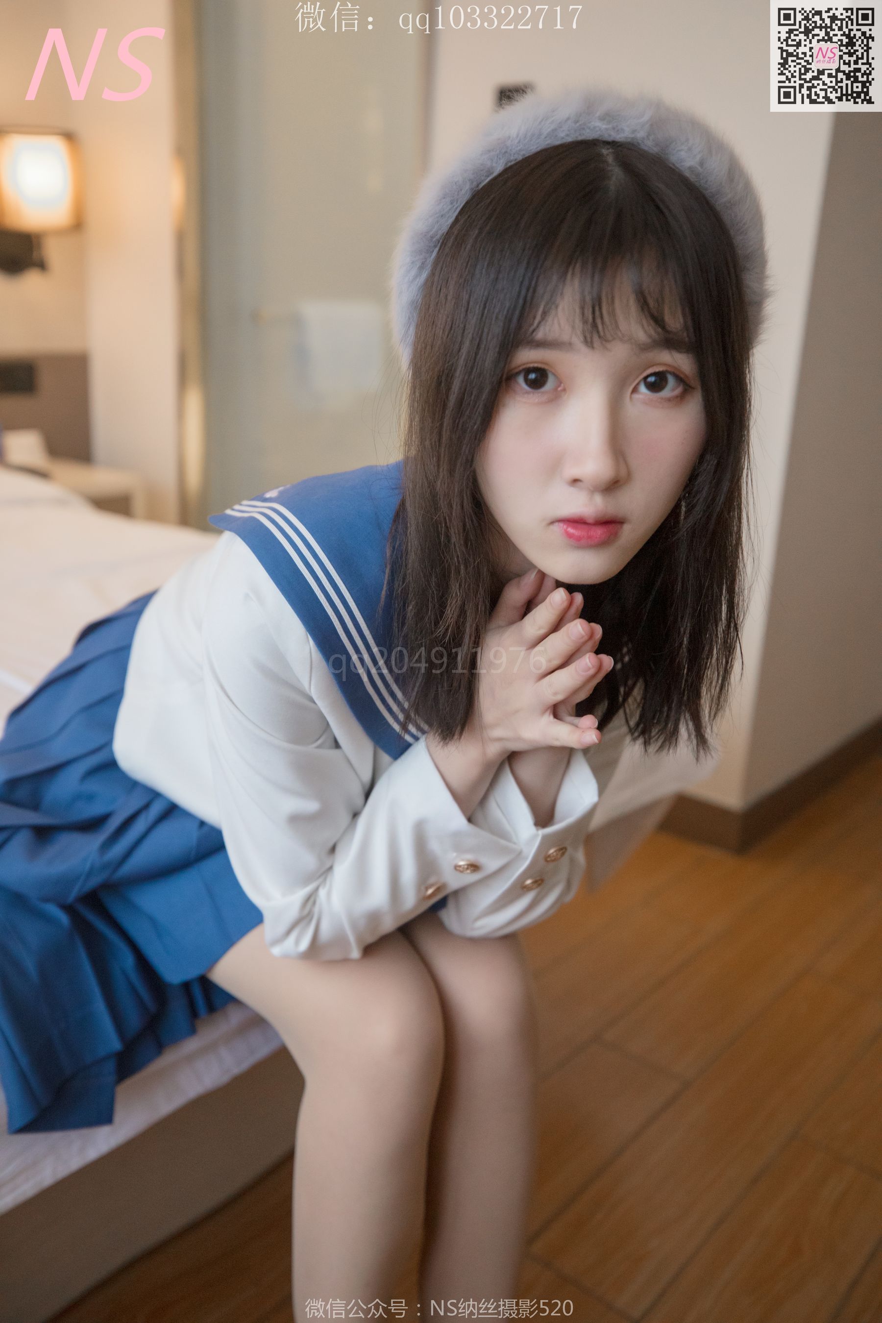 [纳丝摄影]  楚楚 楚楚动人的丝袜少女