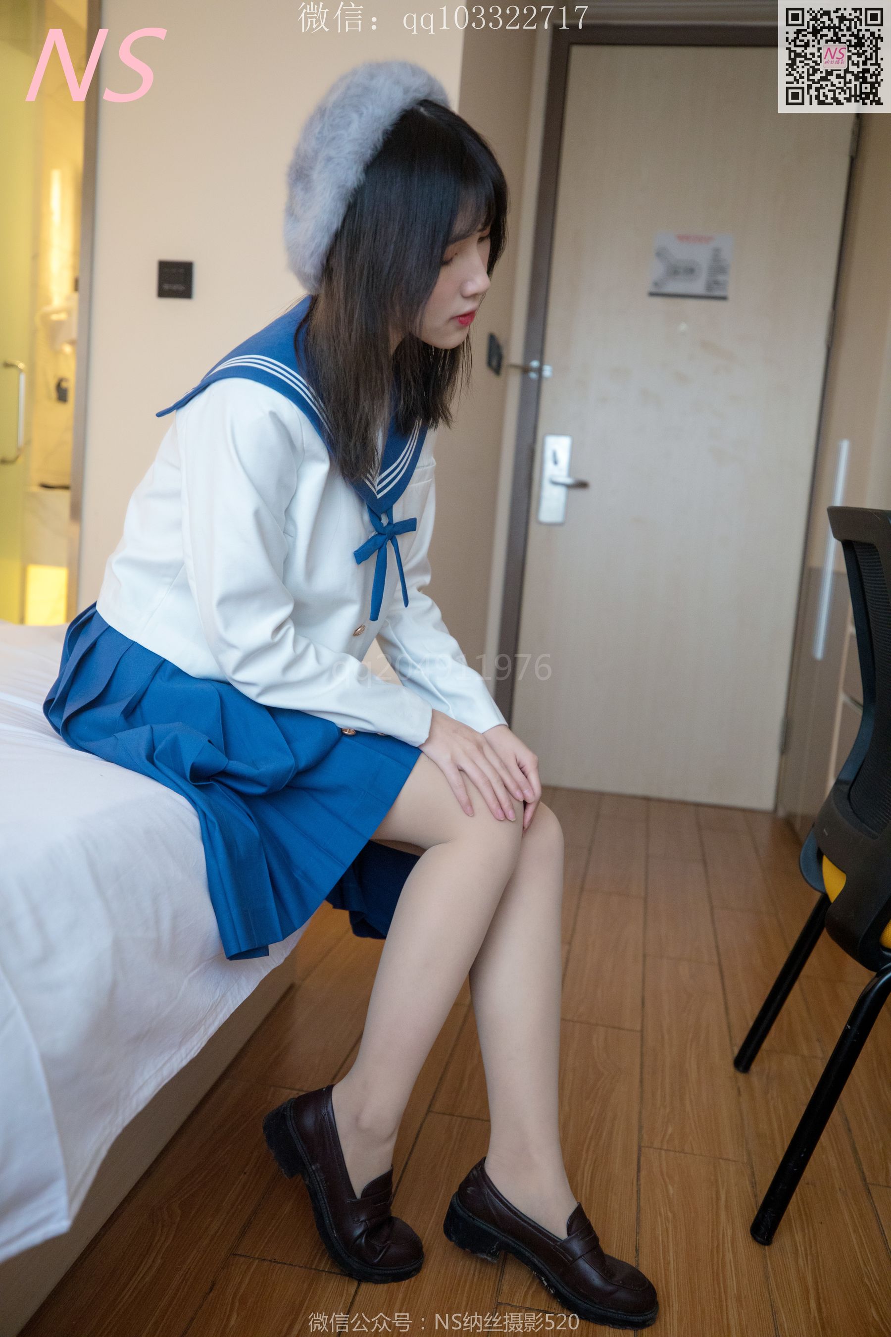 [纳丝摄影]  楚楚 楚楚动人的丝袜少女