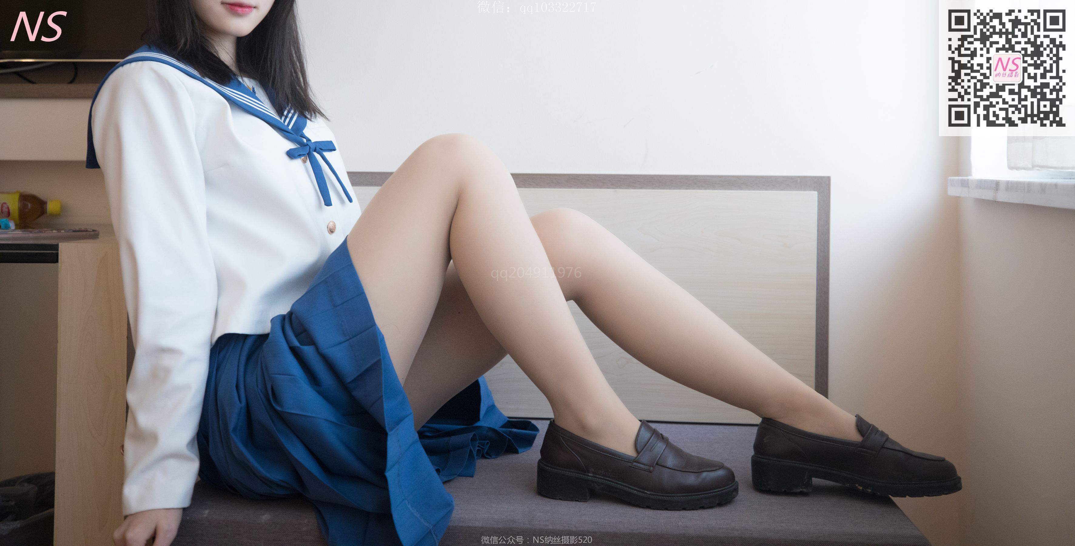 [纳丝摄影]  楚楚 楚楚动人的丝袜少女