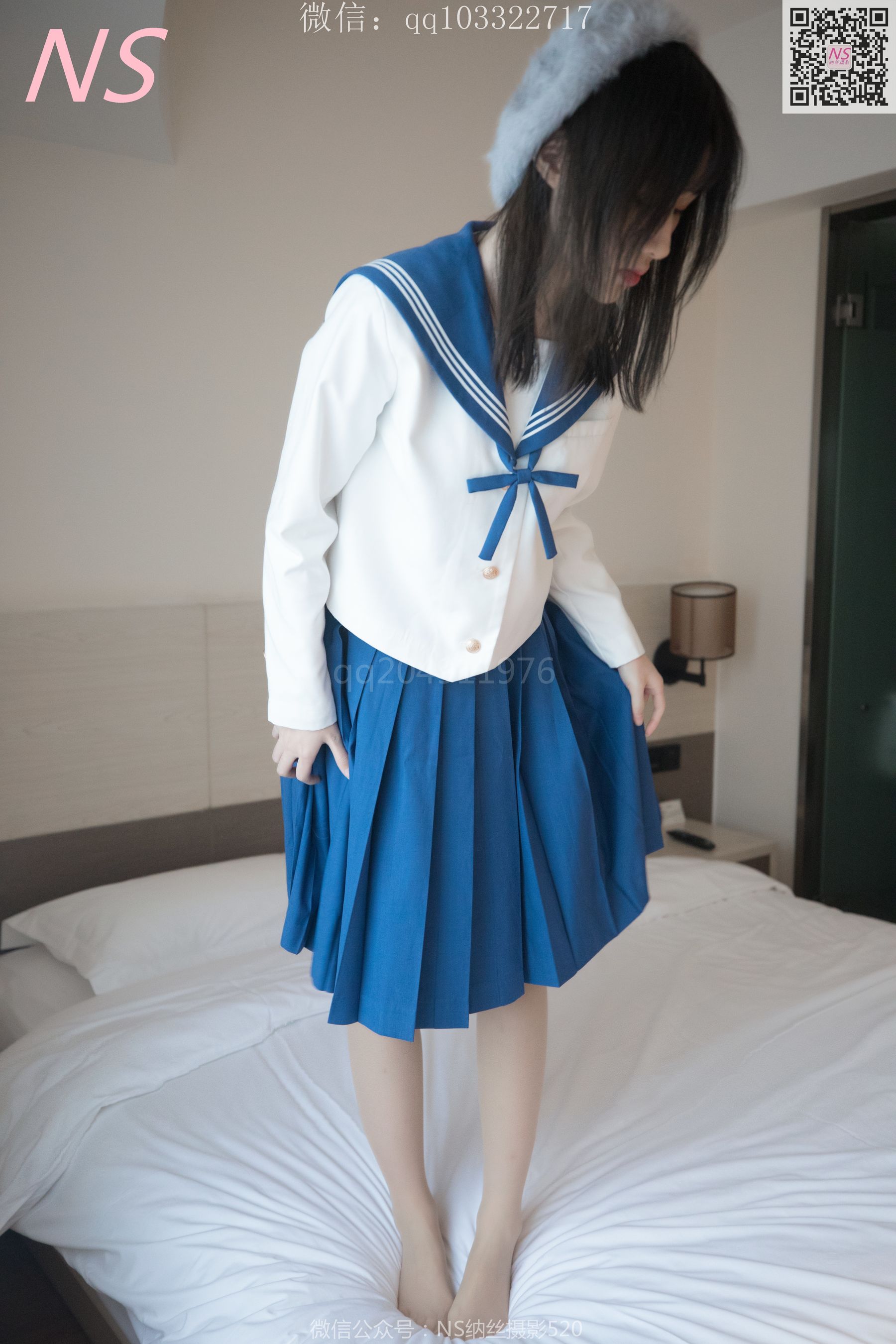 [纳丝摄影]  楚楚 楚楚动人的丝袜少女