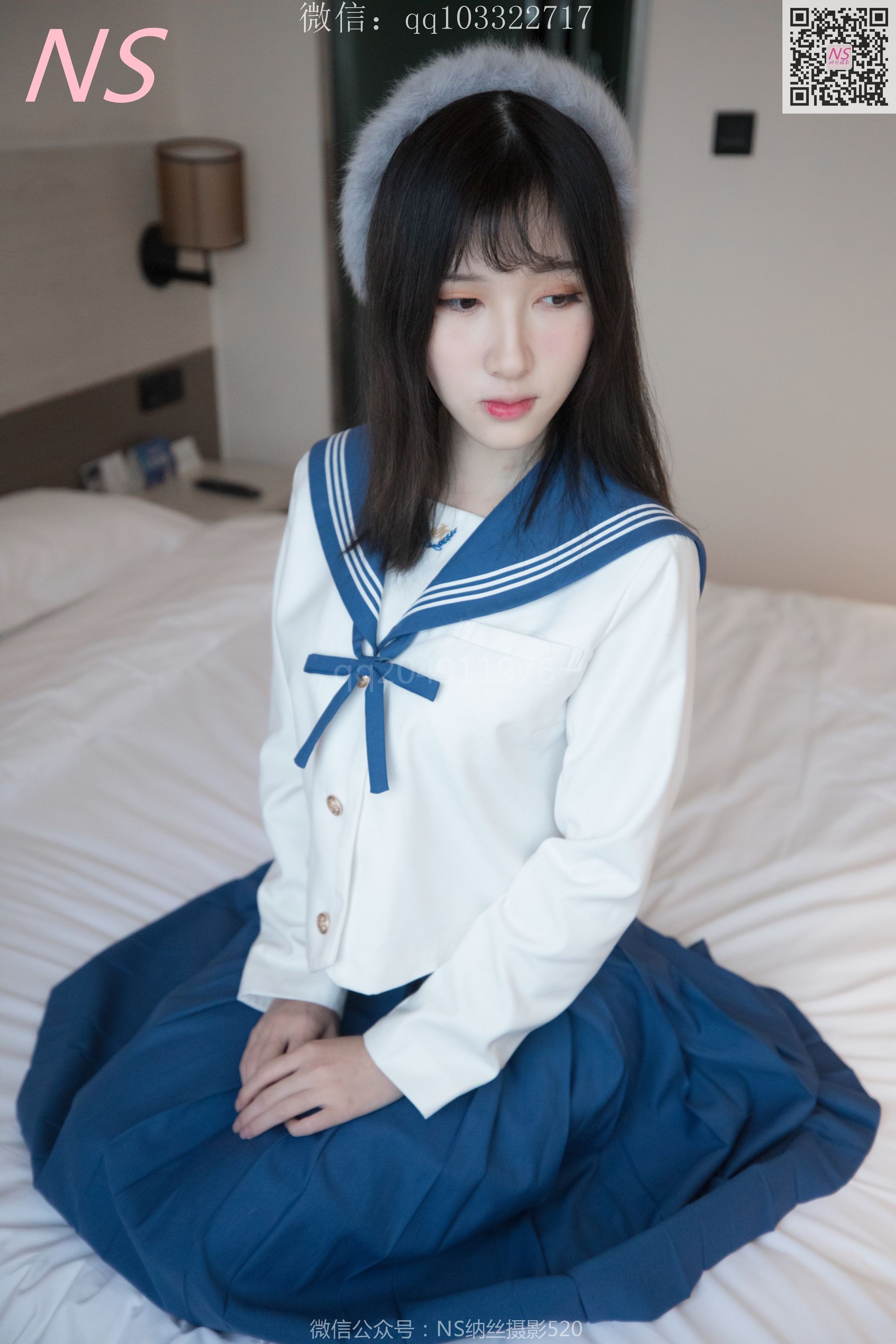 [纳丝摄影]  楚楚 楚楚动人的丝袜少女
