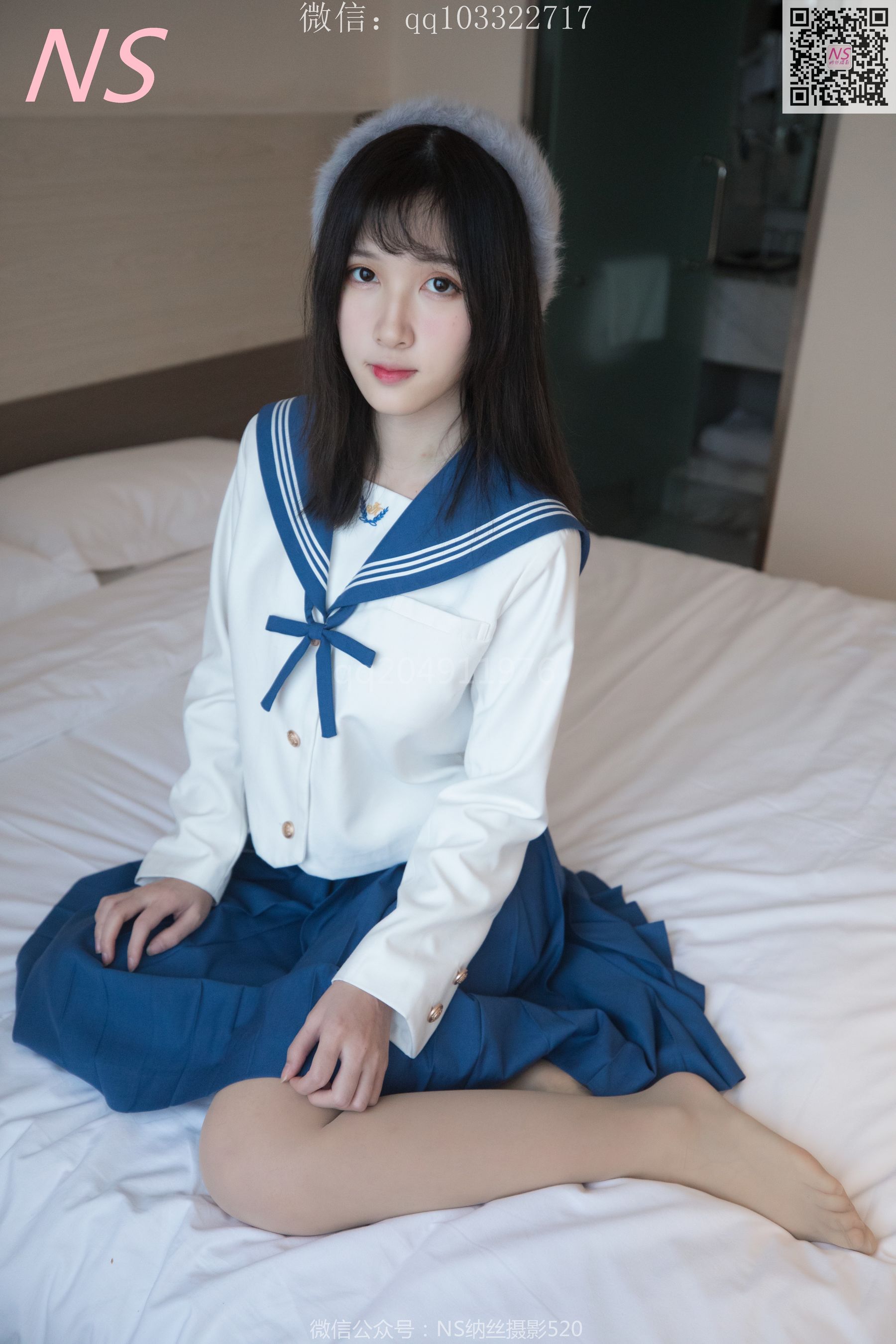 [纳丝摄影]  楚楚 楚楚动人的丝袜少女