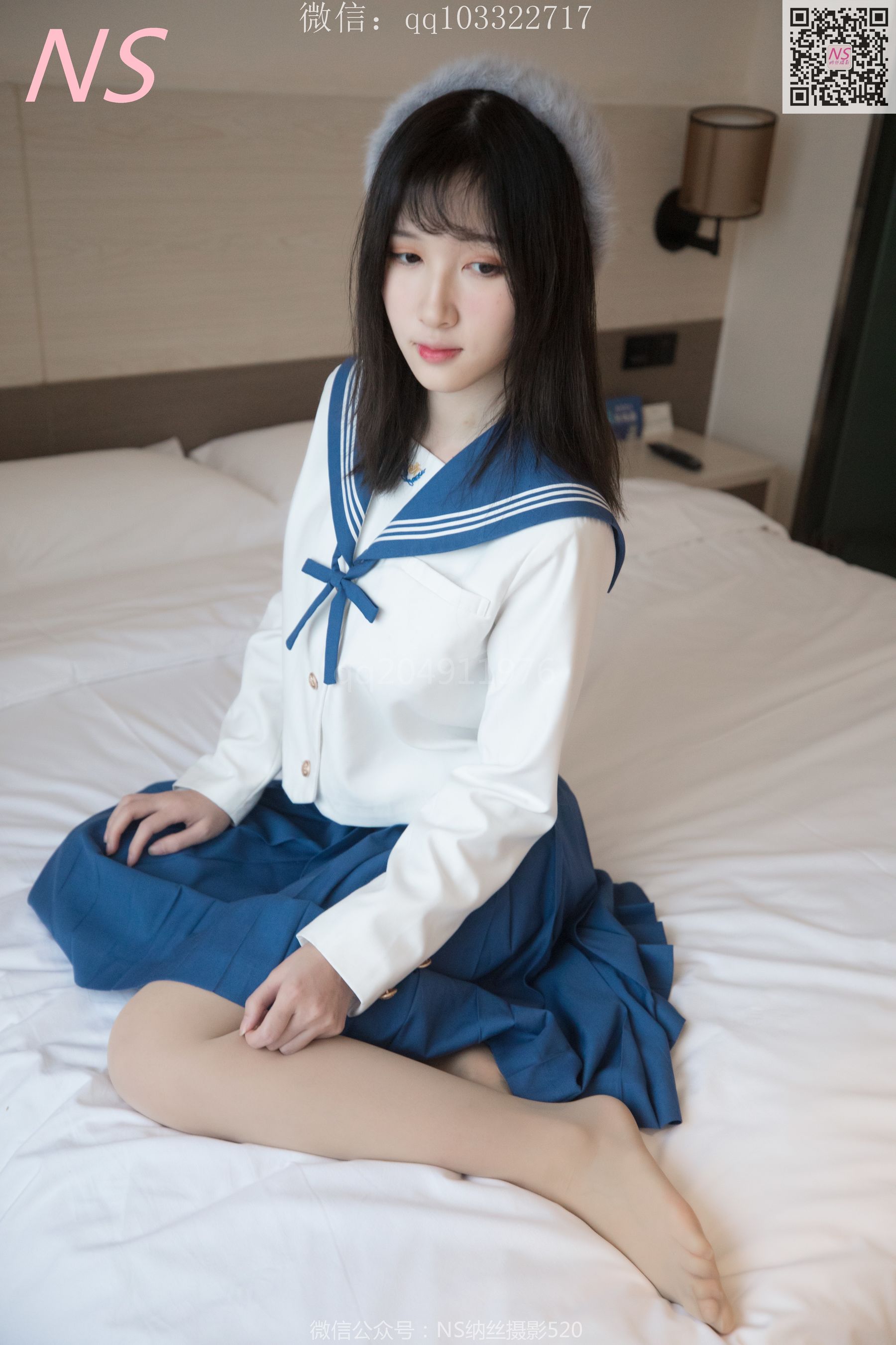 [纳丝摄影]  楚楚 楚楚动人的丝袜少女