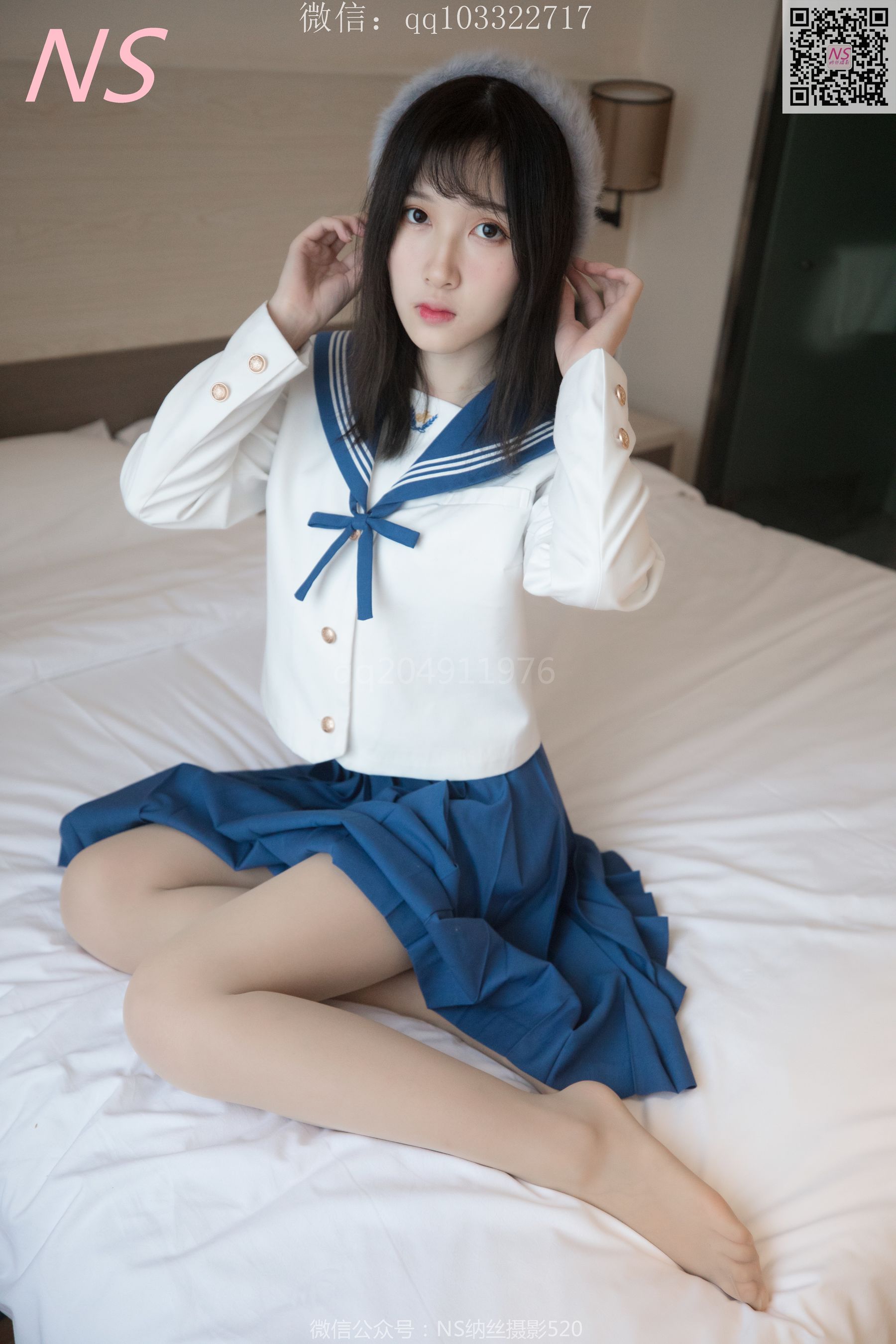 [纳丝摄影]  楚楚 楚楚动人的丝袜少女