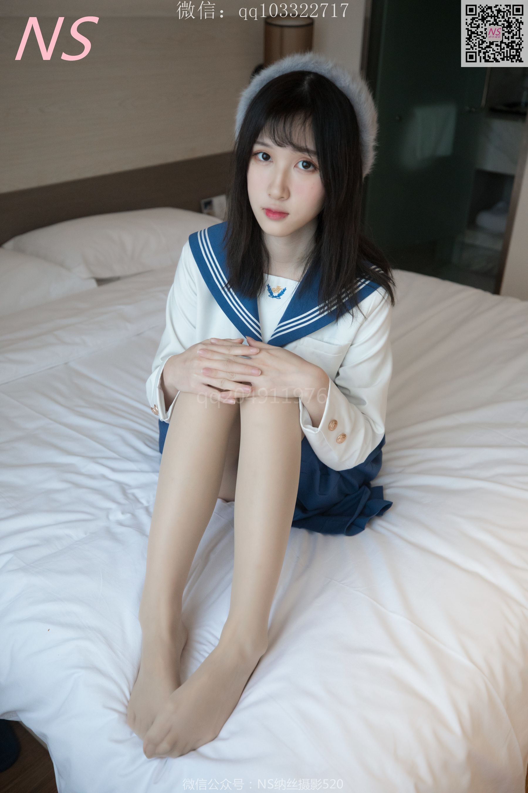 [纳丝摄影]  楚楚 楚楚动人的丝袜少女
