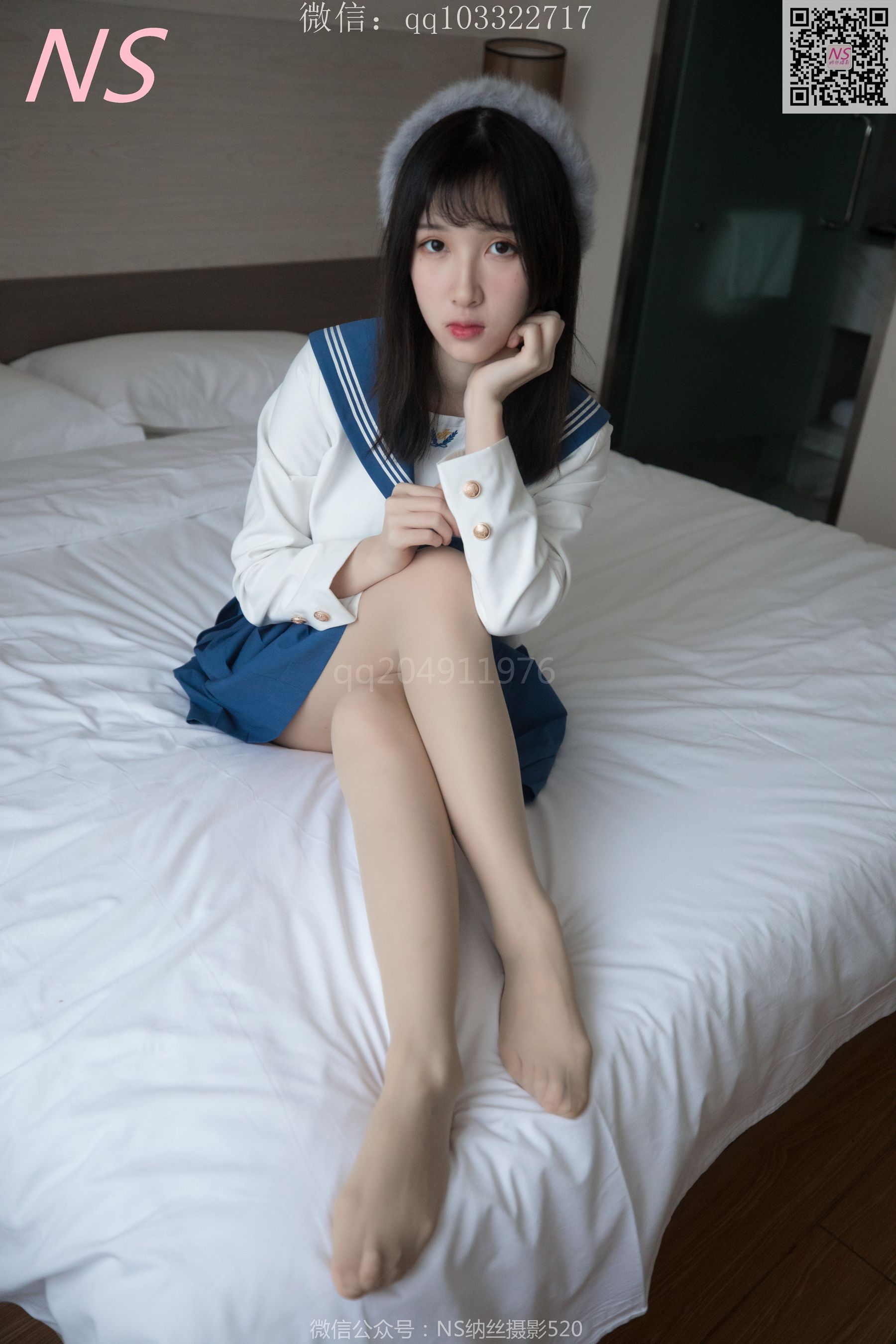 [纳丝摄影]  楚楚 楚楚动人的丝袜少女