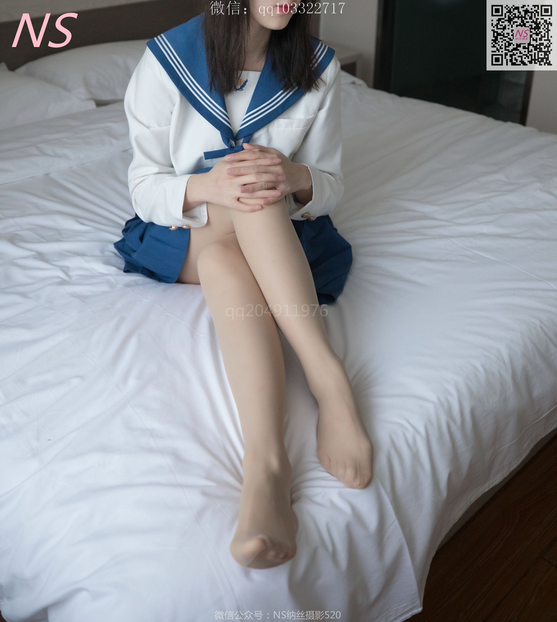 [纳丝摄影]  楚楚 楚楚动人的丝袜少女