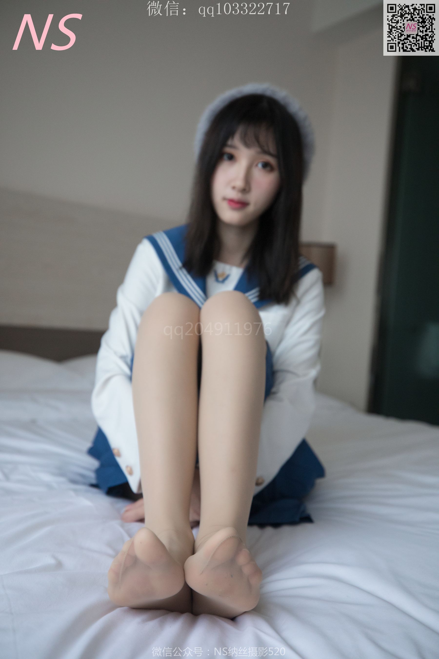 [纳丝摄影]  楚楚 楚楚动人的丝袜少女