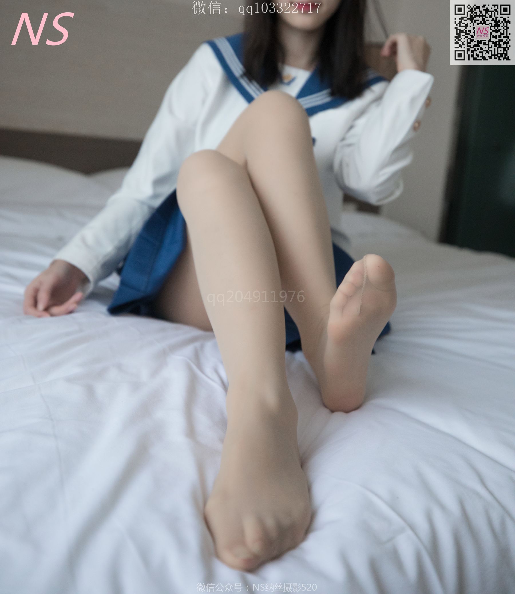[纳丝摄影]  楚楚 楚楚动人的丝袜少女
