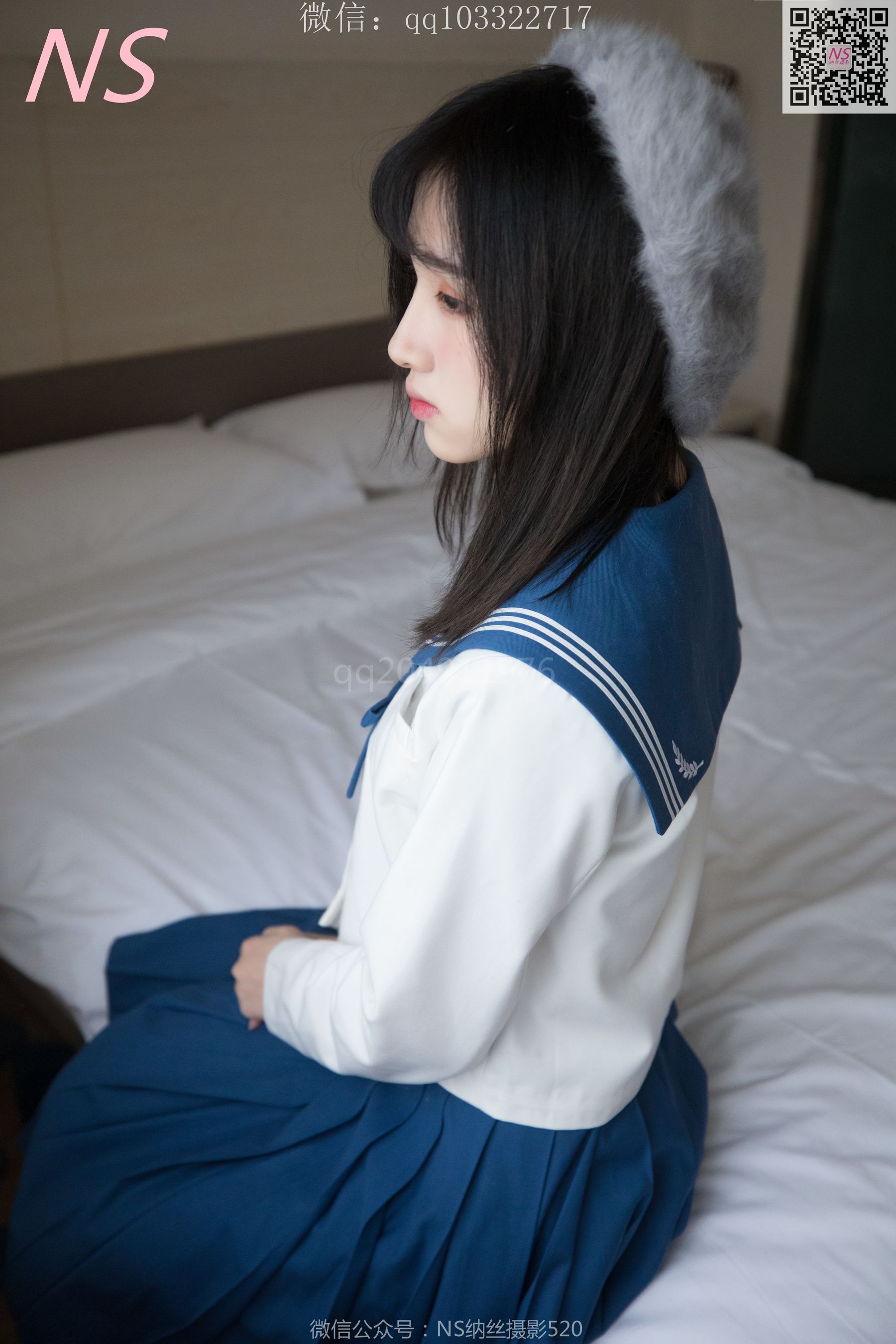 [纳丝摄影]  楚楚 楚楚动人的丝袜少女