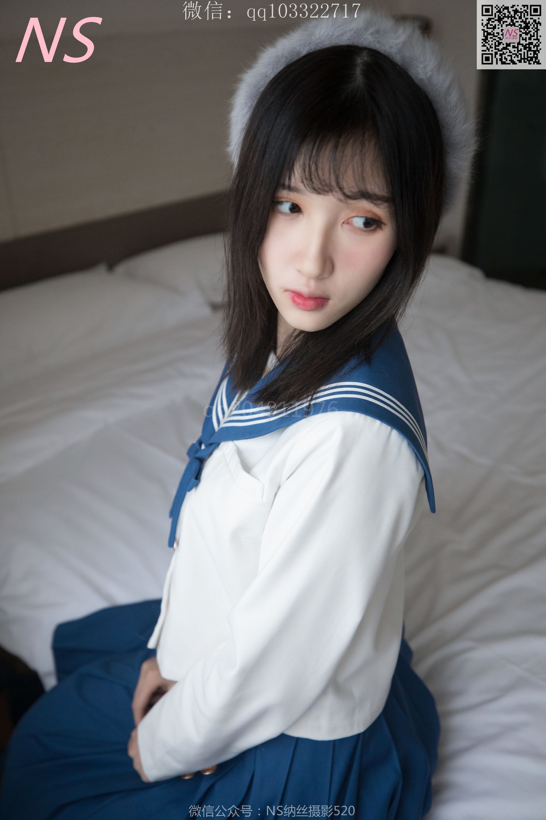 [纳丝摄影]  楚楚 楚楚动人的丝袜少女