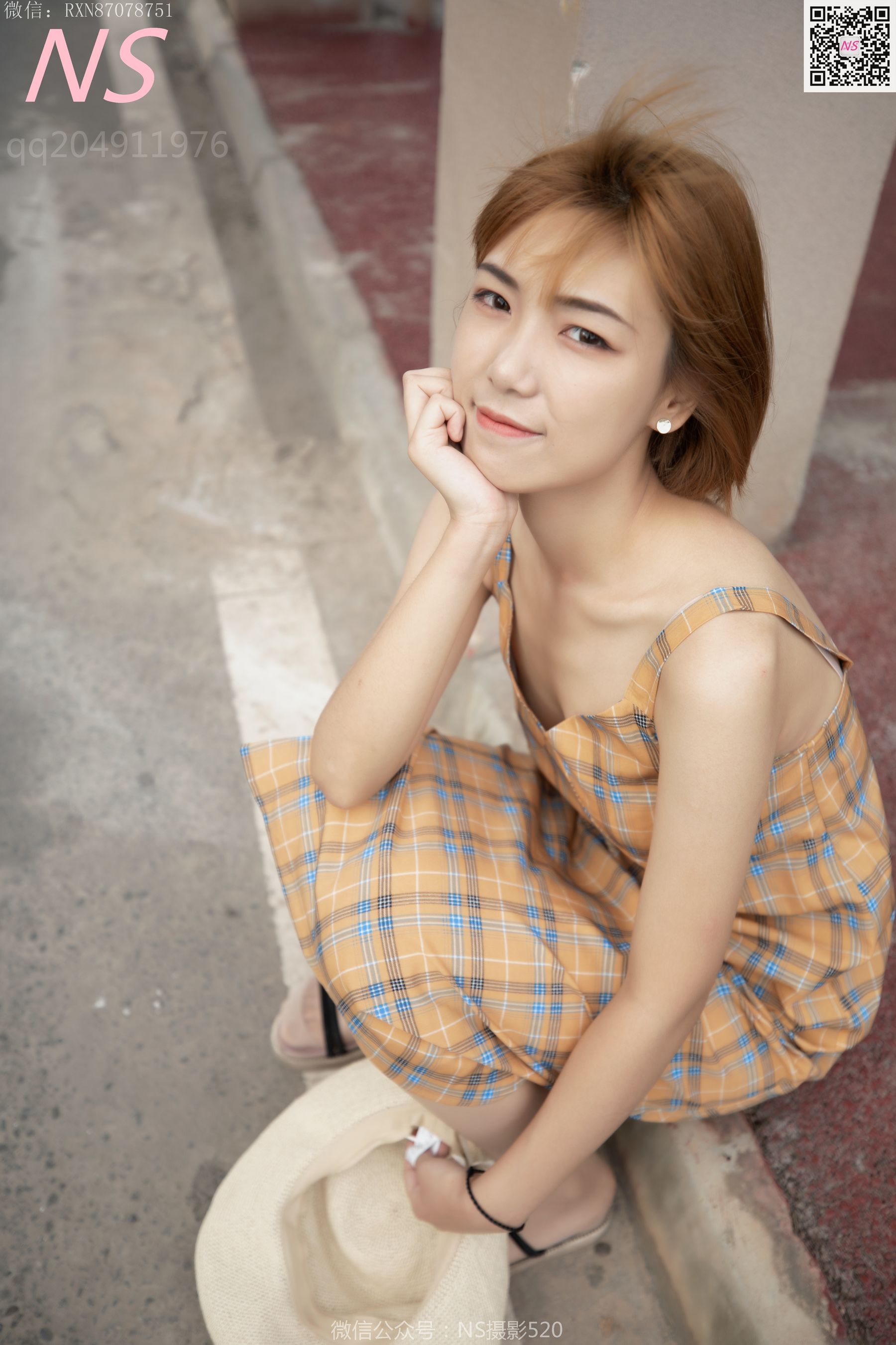 [纳丝摄影]  玉素 森系丝袜女神