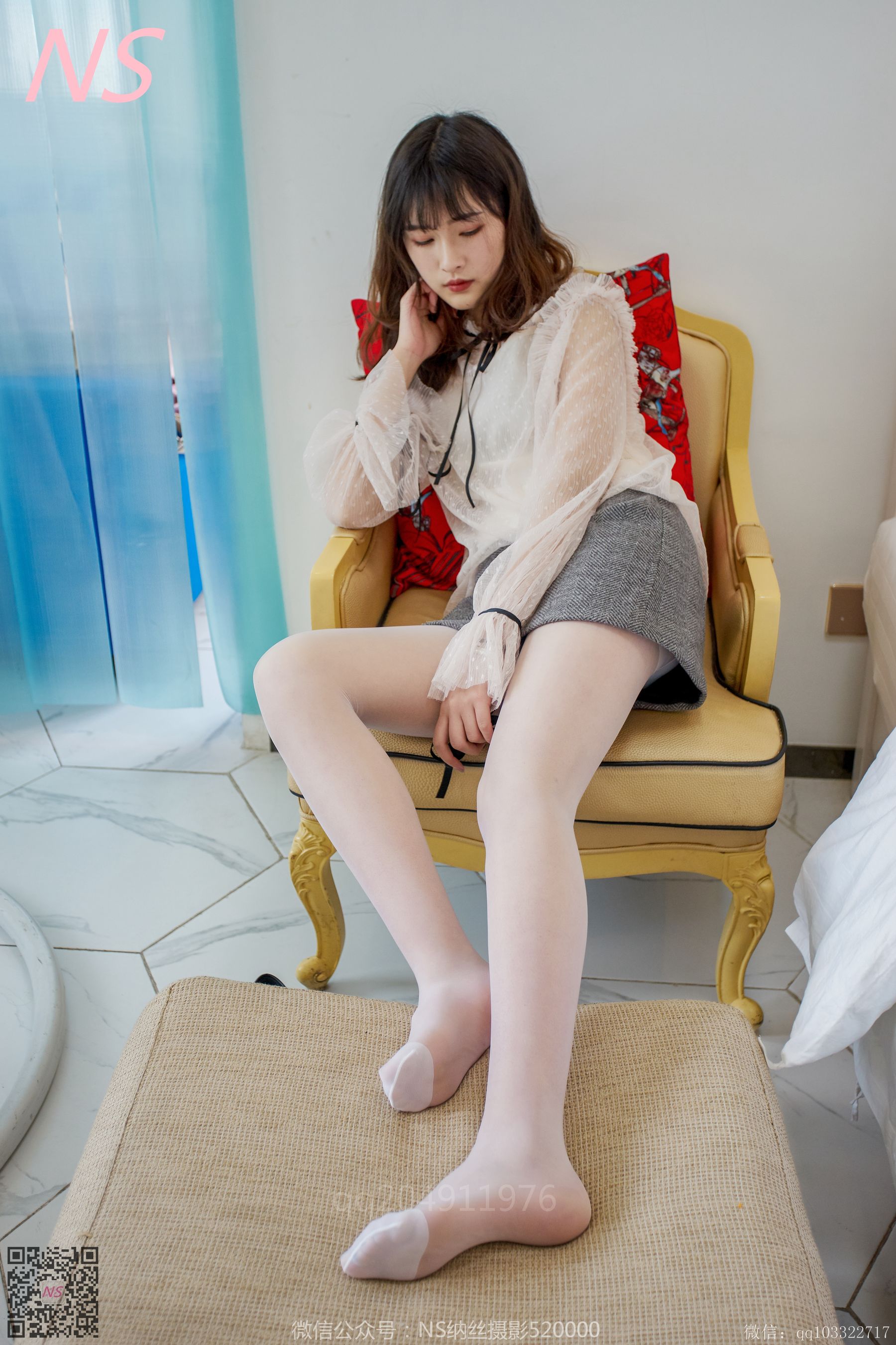 [纳丝摄影]  王小瑞 薄丝美腿