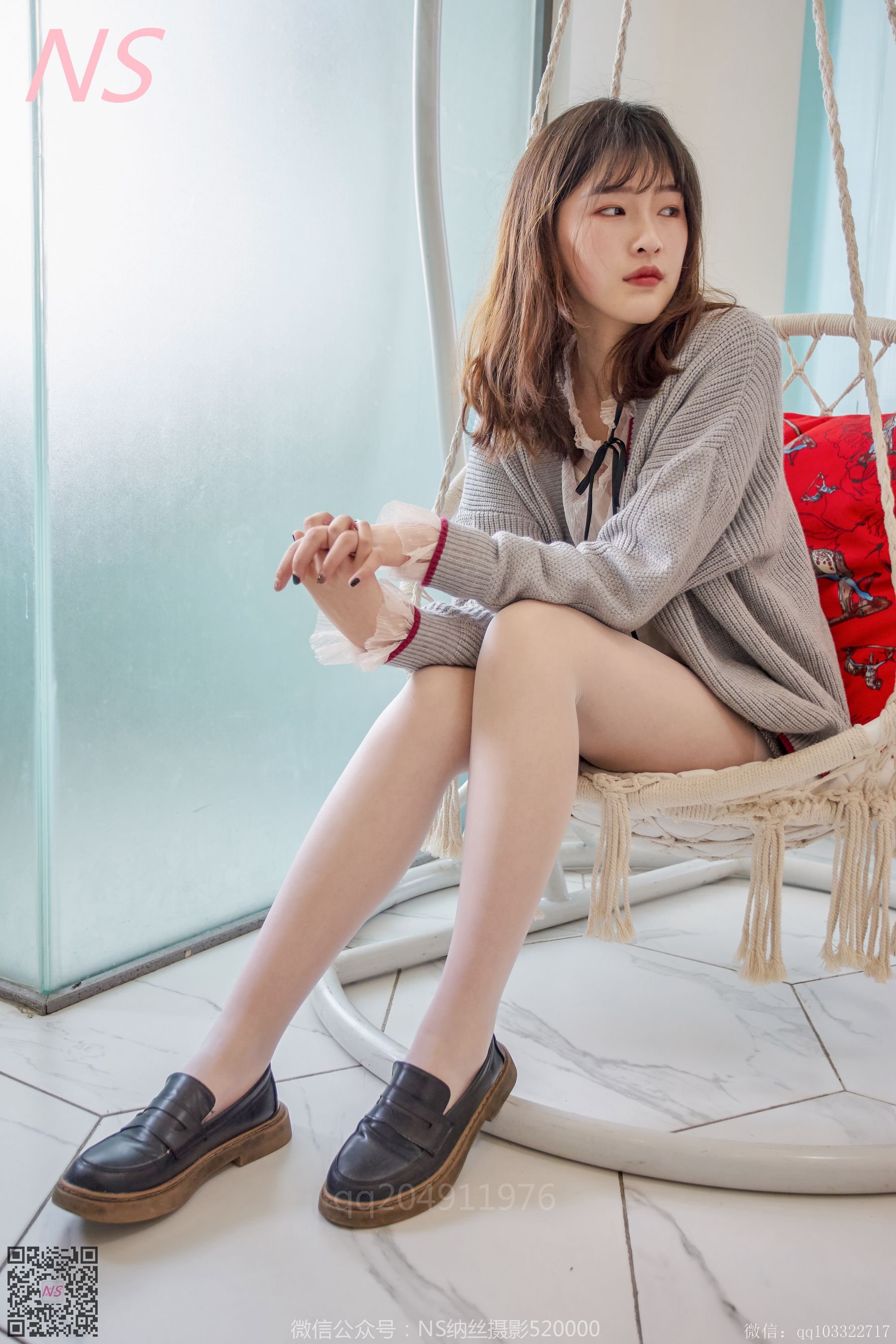 [纳丝摄影]  王小瑞 薄丝美腿