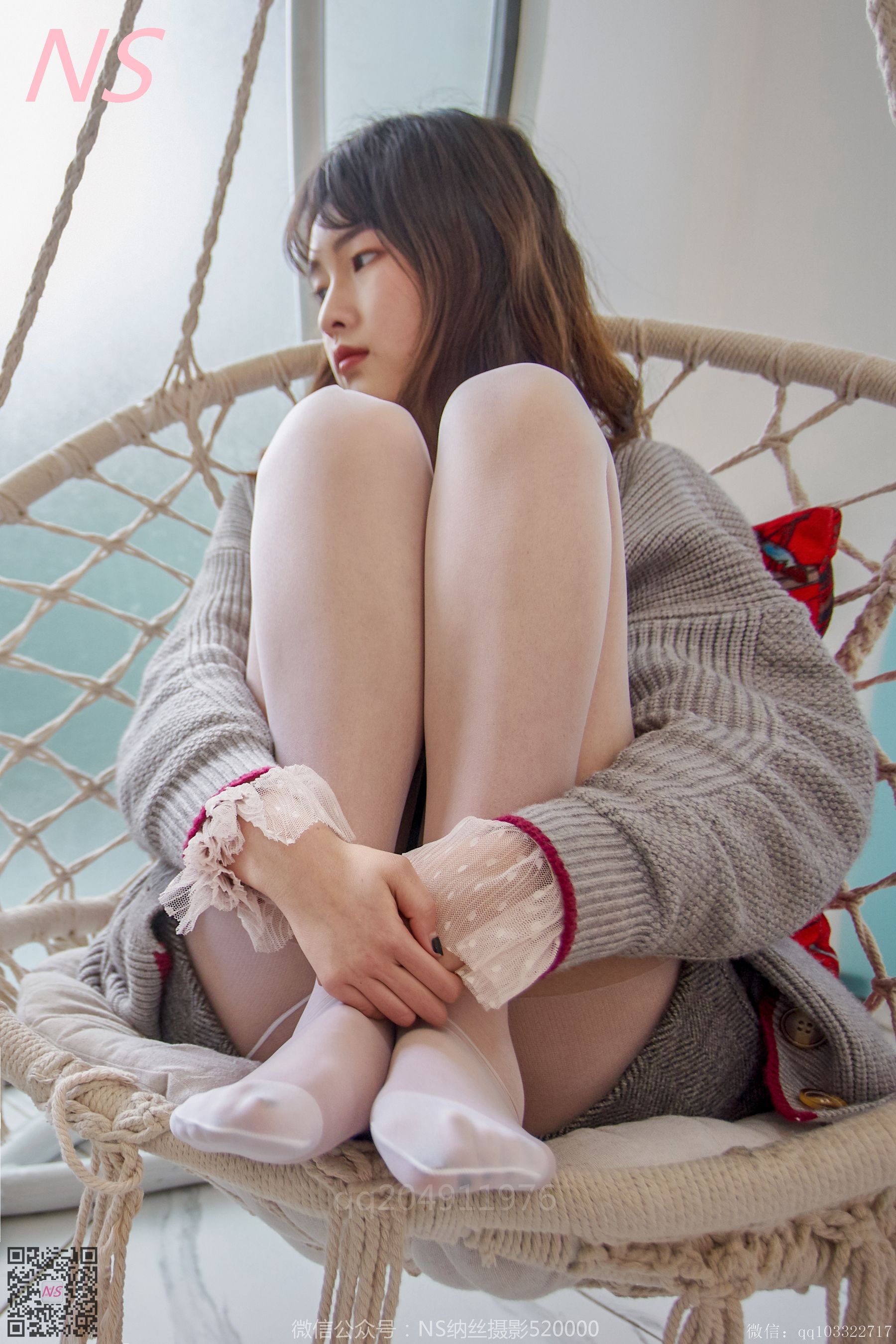 [纳丝摄影]  王小瑞 薄丝美腿