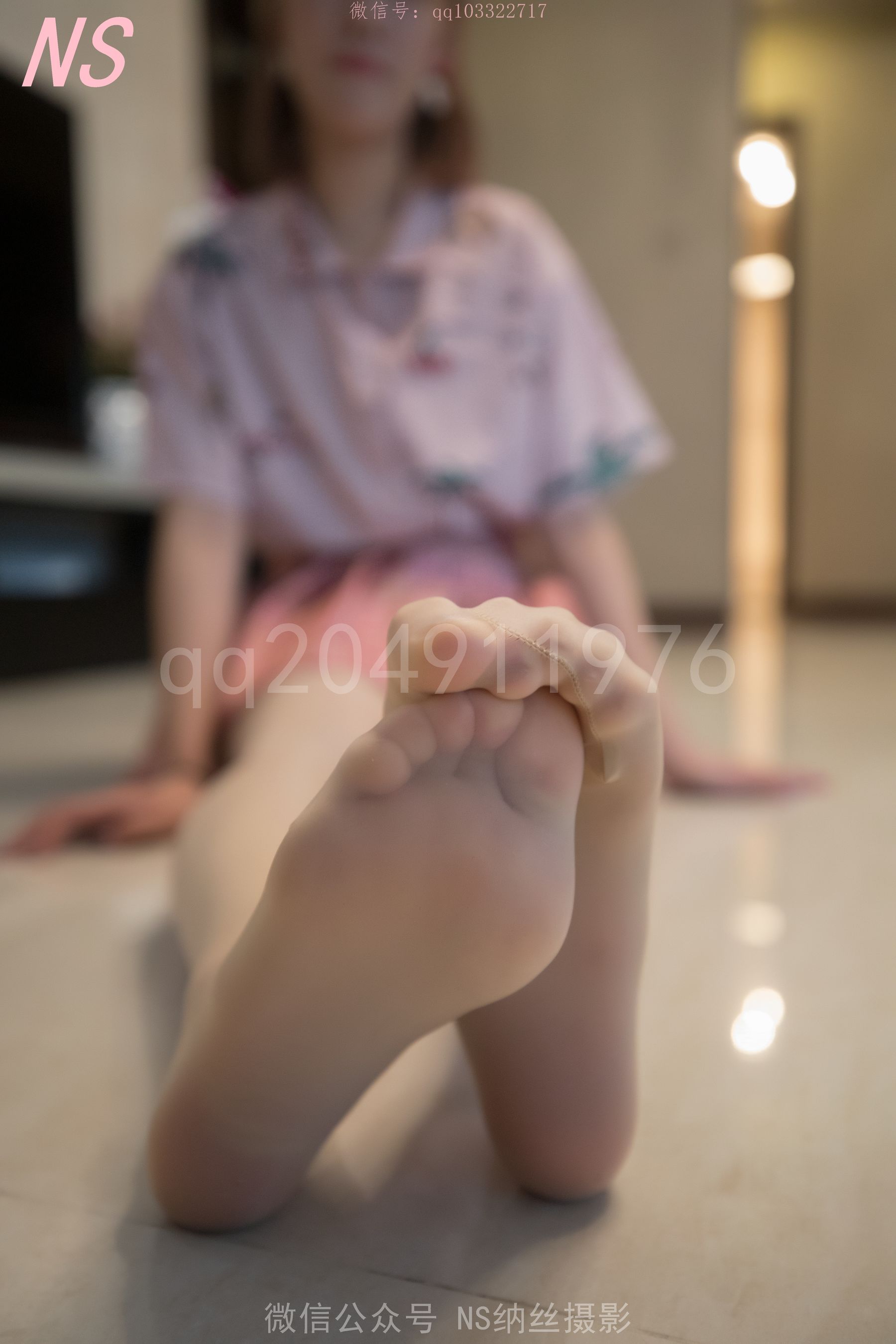 [纳丝摄影]  琴子 来我家里啦 丝袜好特殊的