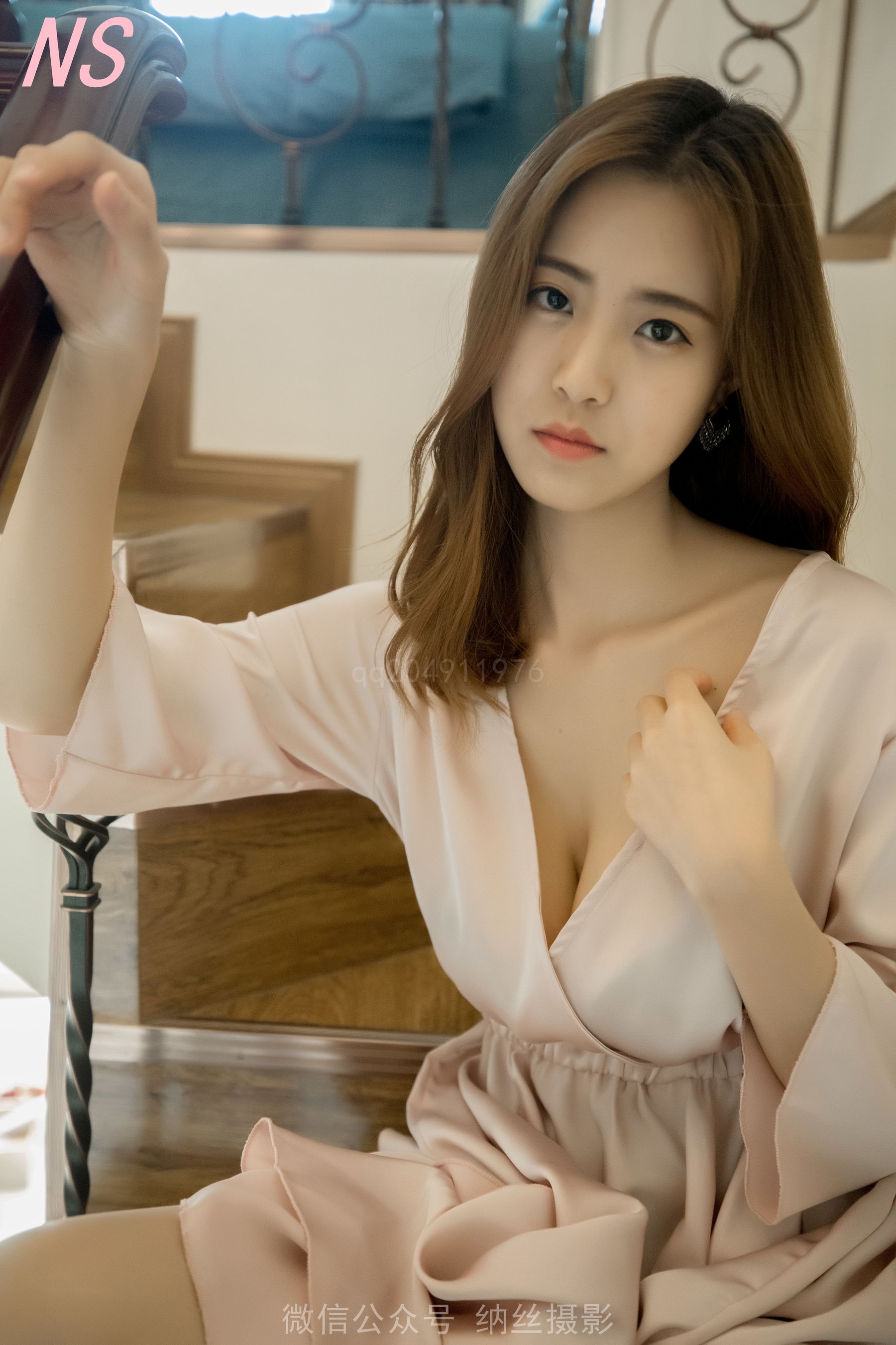 [纳丝摄影]  美女主播寒霜 睡衣诱惑