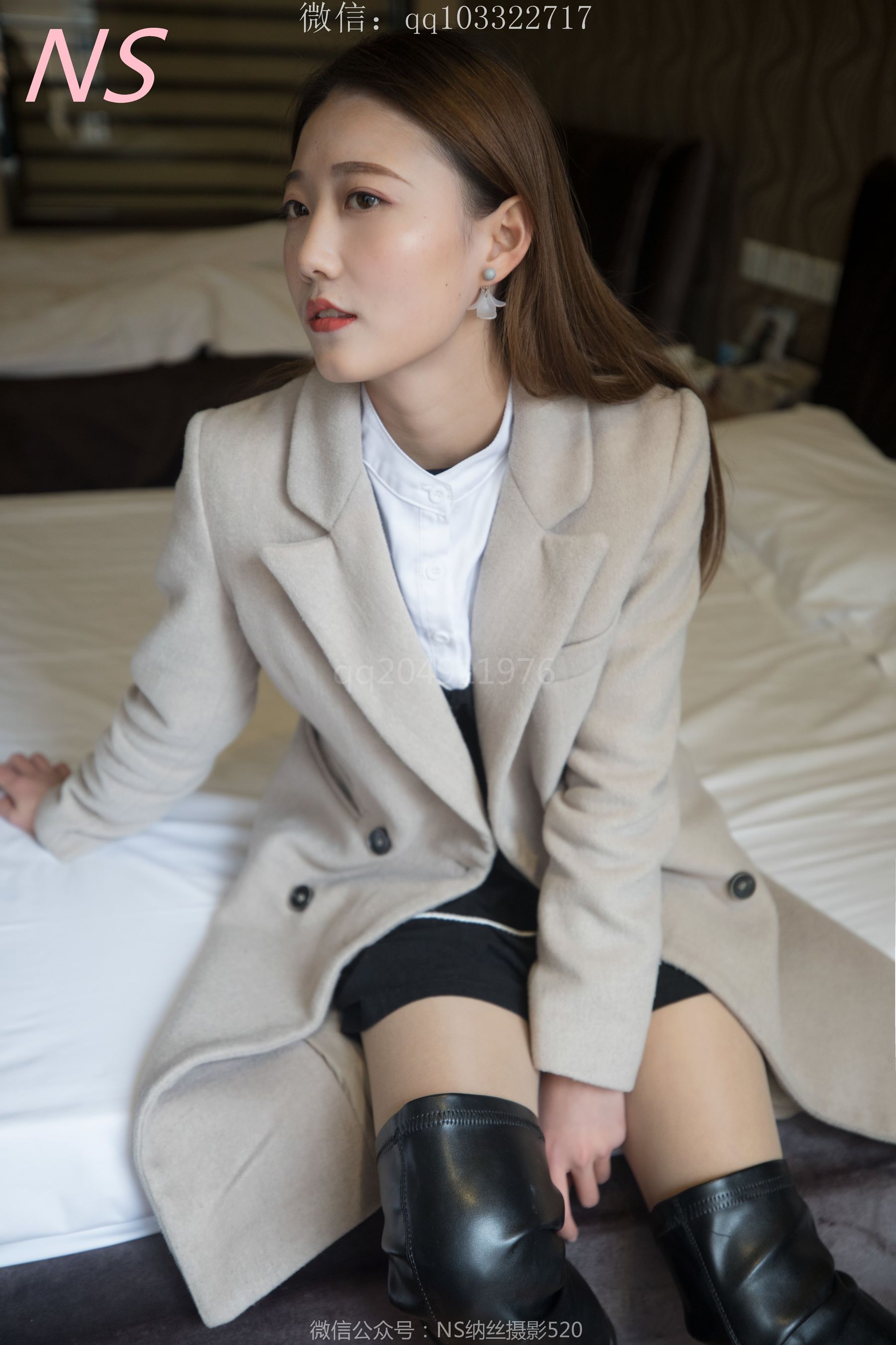 [纳丝摄影]  舒怡 丝袜脱靴邂逅