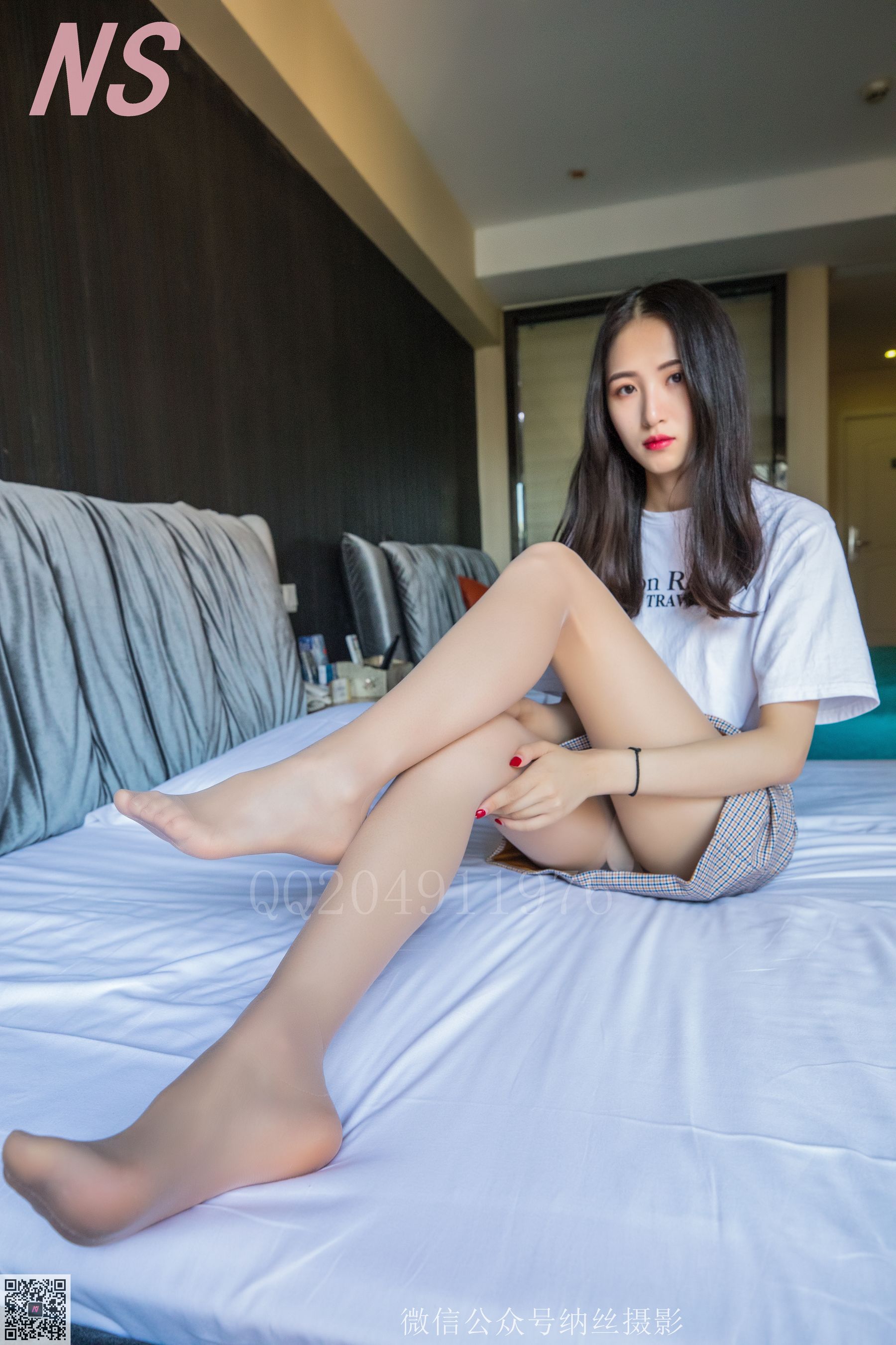 [纳丝摄影]  苏敏 室内粉苏