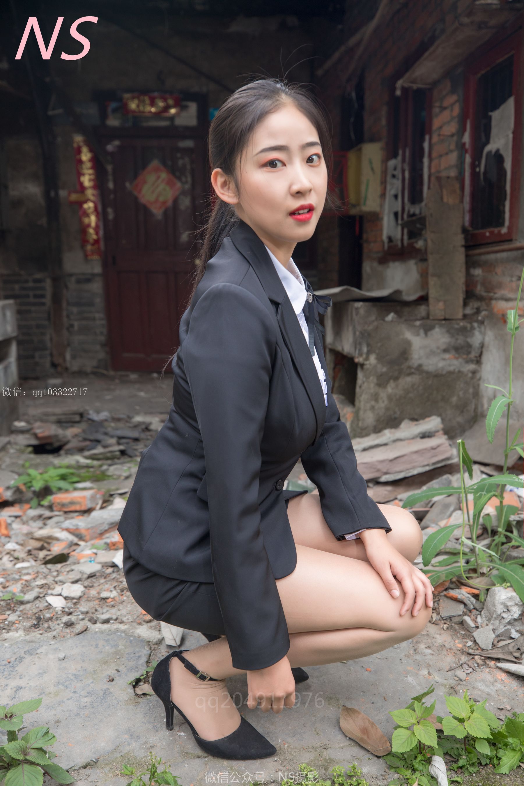 [纳丝摄影]  赵小晨 职业丝袜装