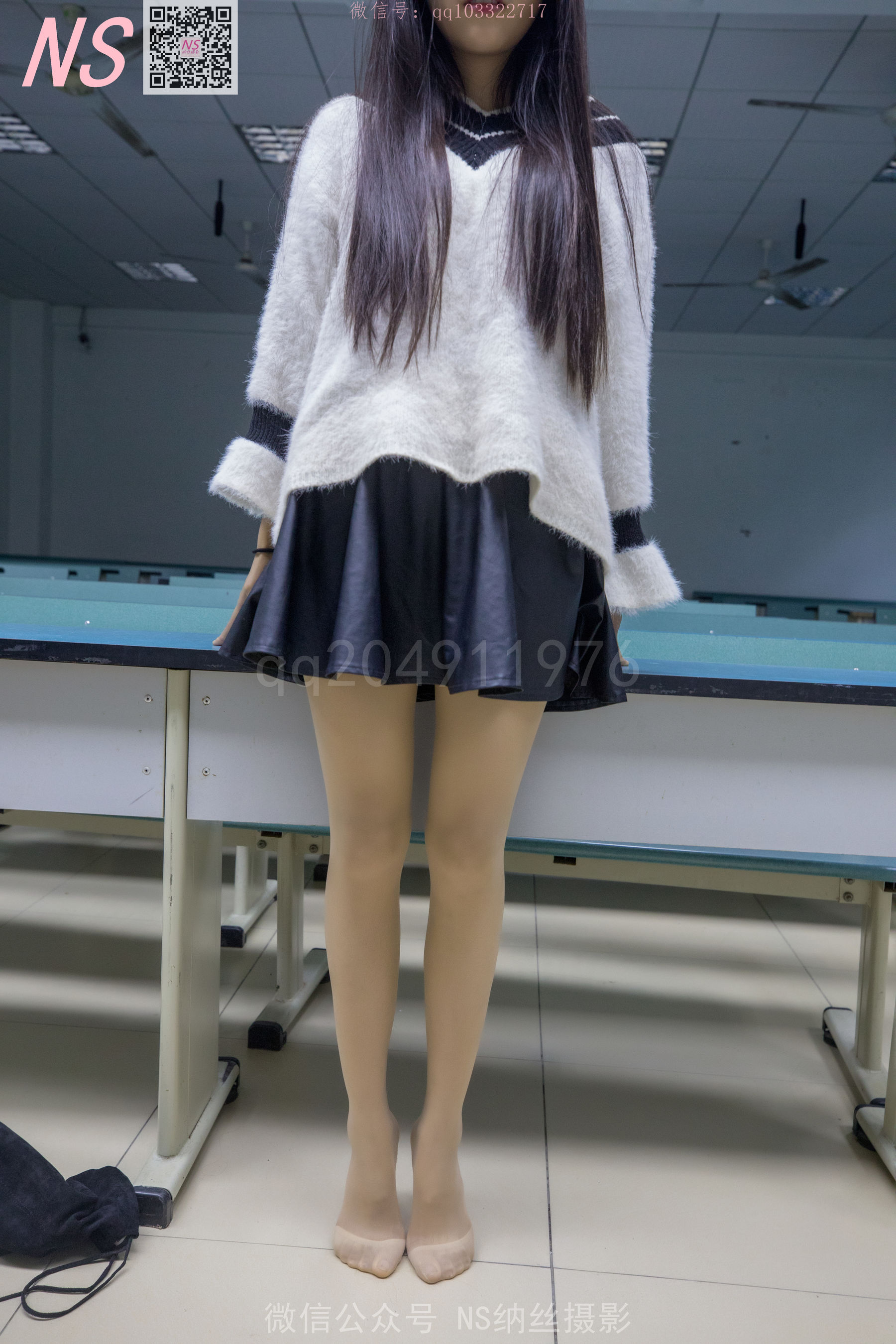 [纳丝摄影]  雨佳 丝袜学记