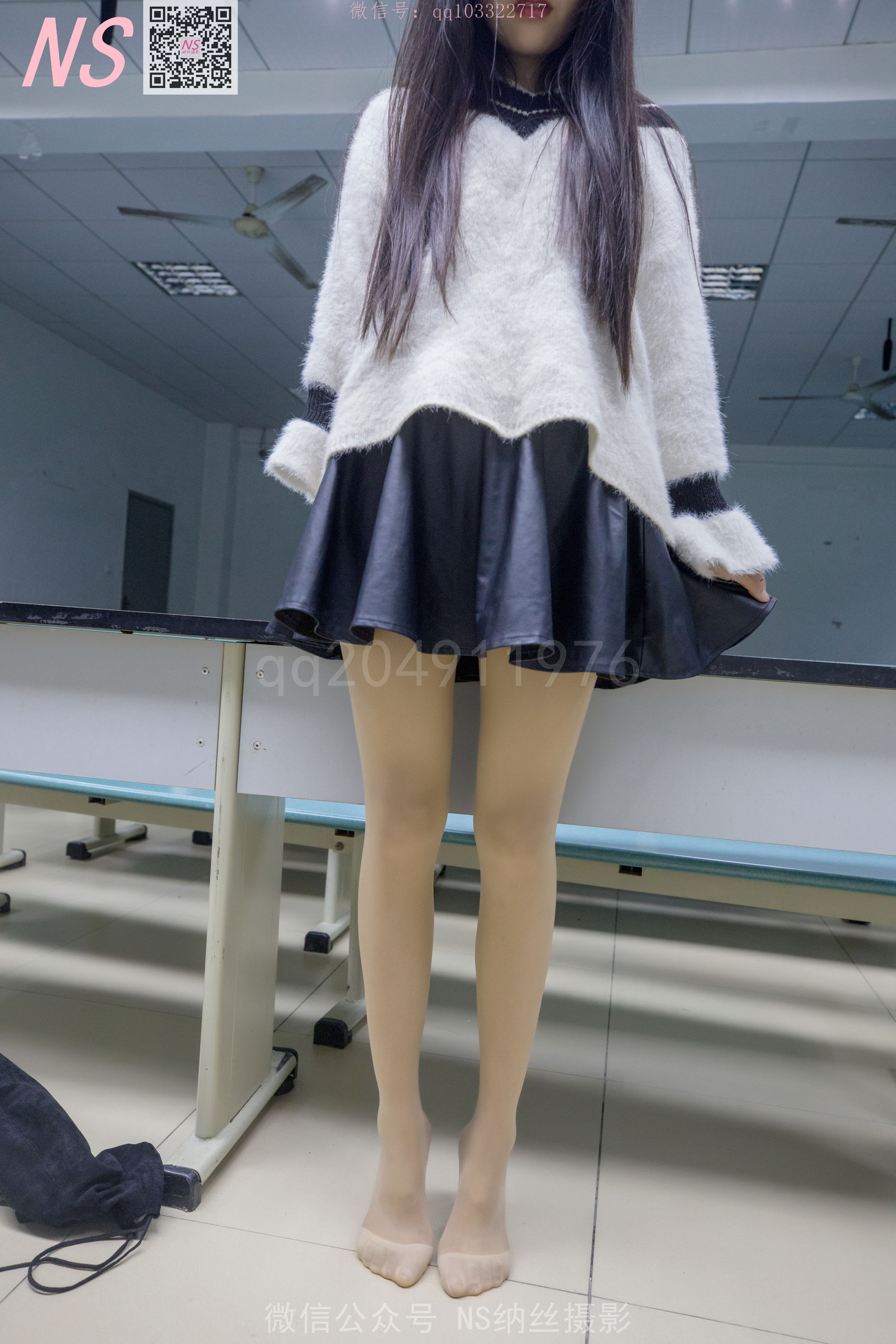 [纳丝摄影]  雨佳 丝袜学记