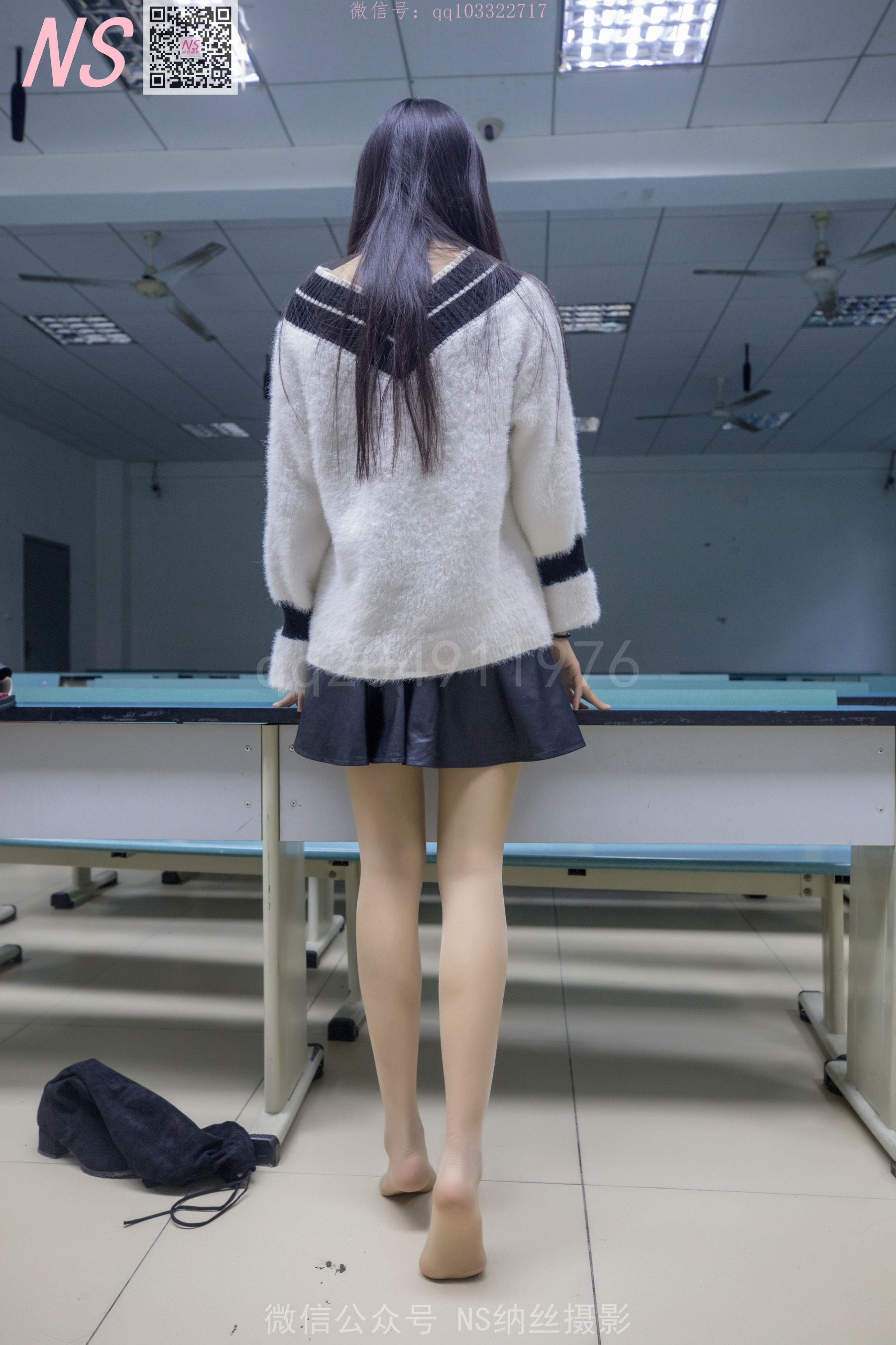 [纳丝摄影]  雨佳 丝袜学记