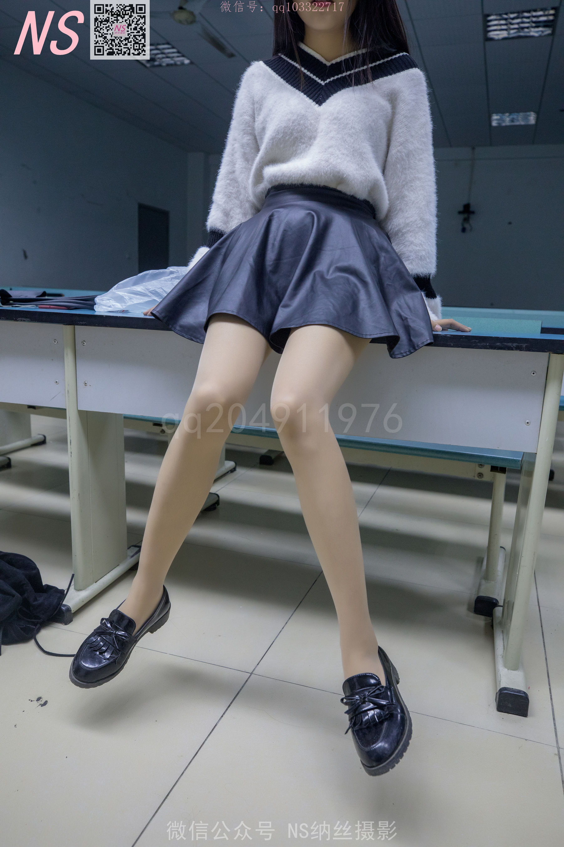 [纳丝摄影]  雨佳 丝袜学记