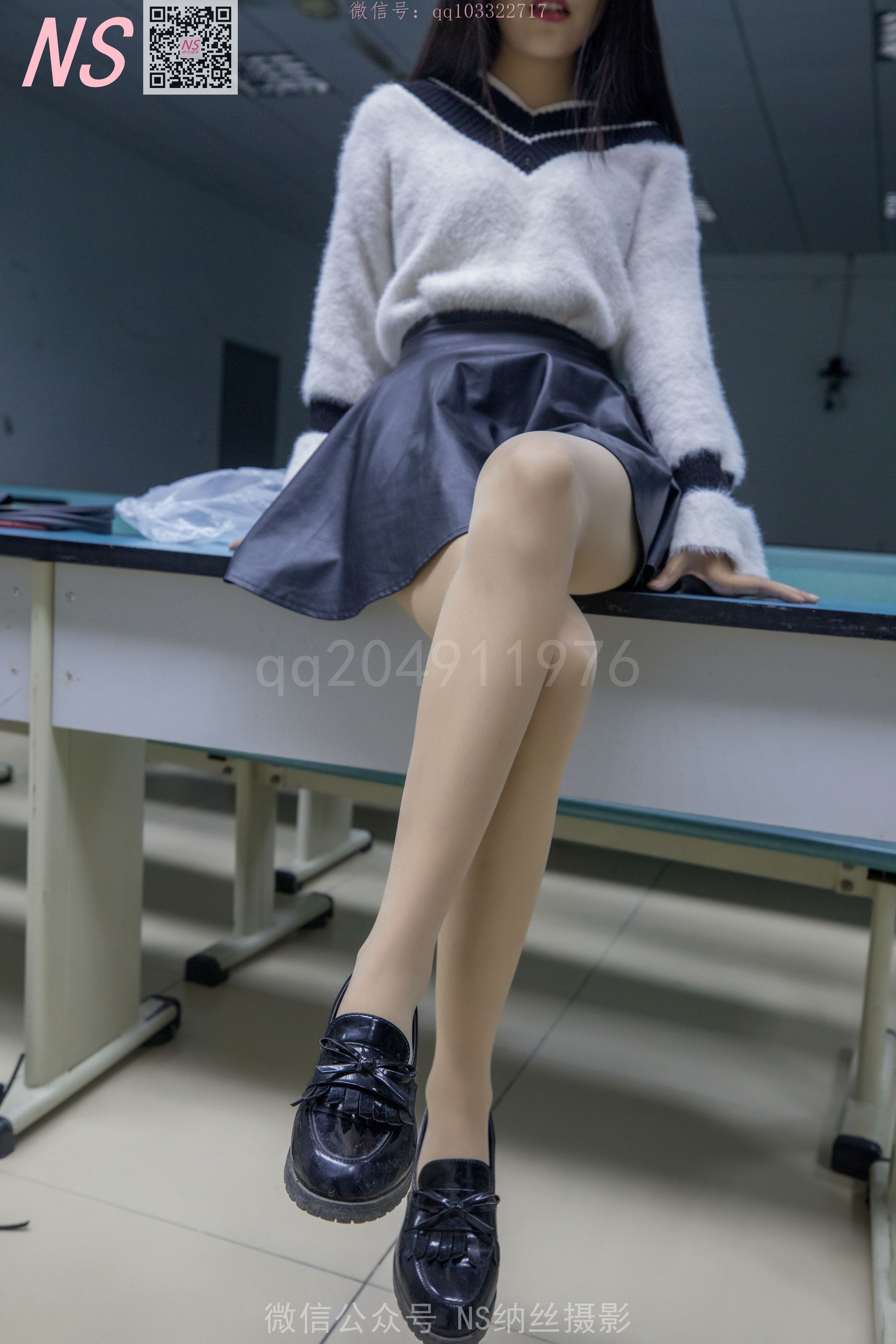 [纳丝摄影]  雨佳 丝袜学记