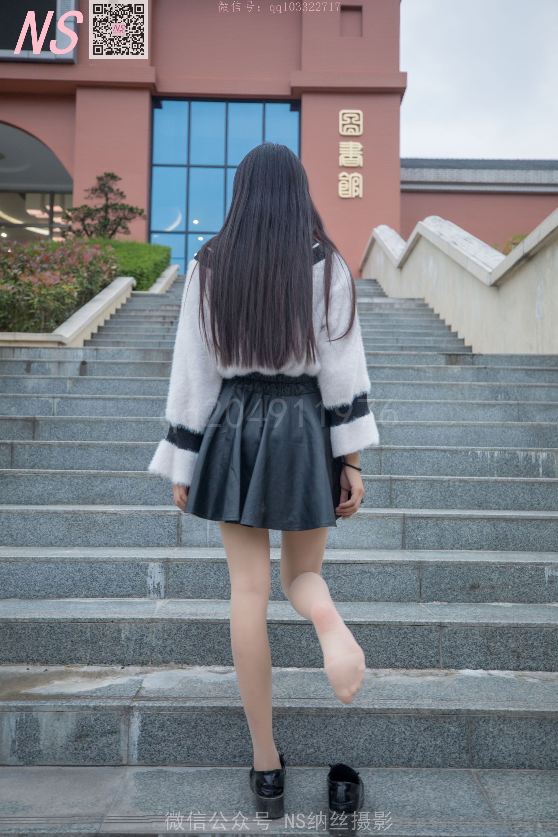 [纳丝摄影]  雨佳 丝袜学记