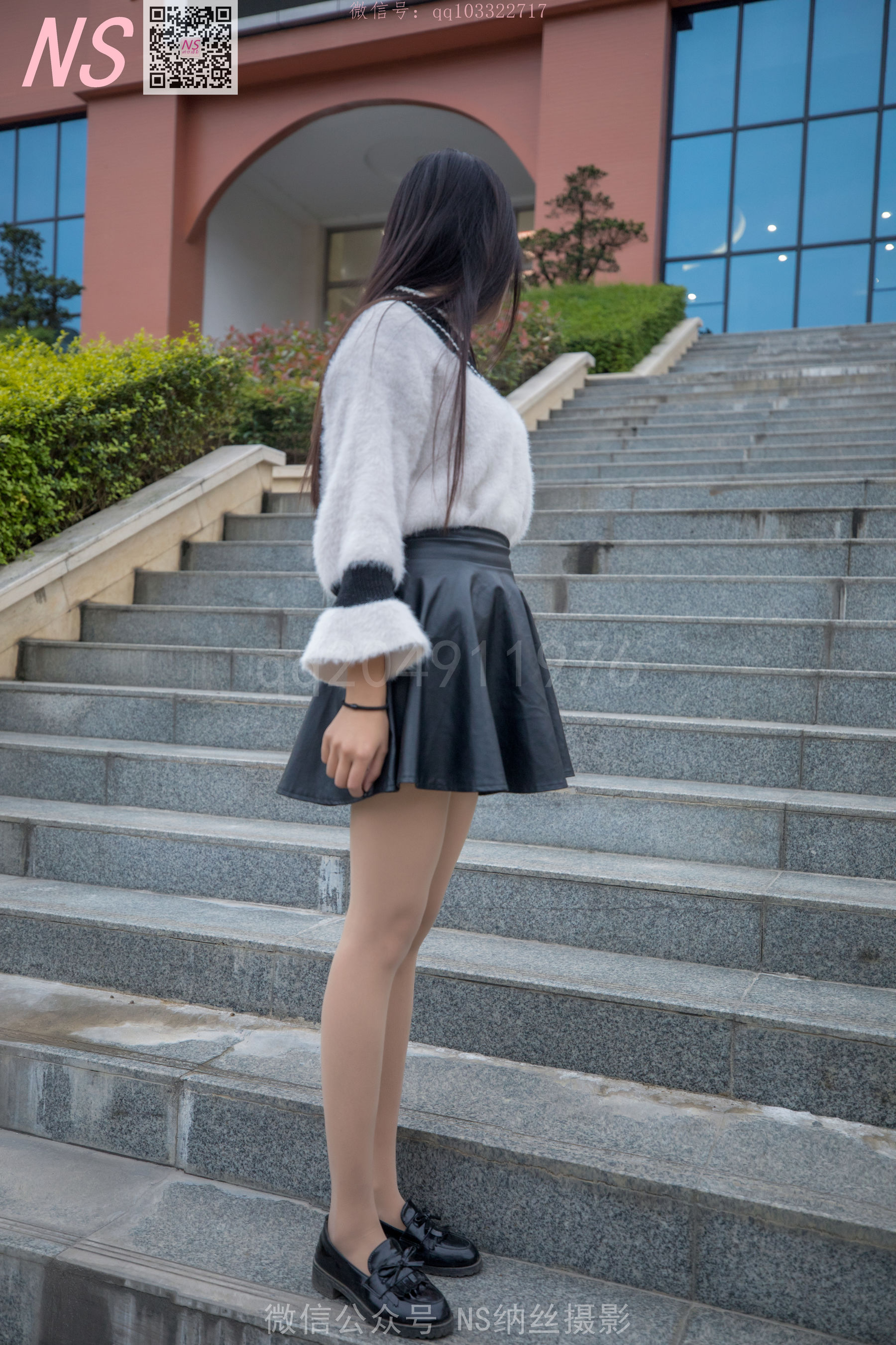 [纳丝摄影]  雨佳 丝袜学记