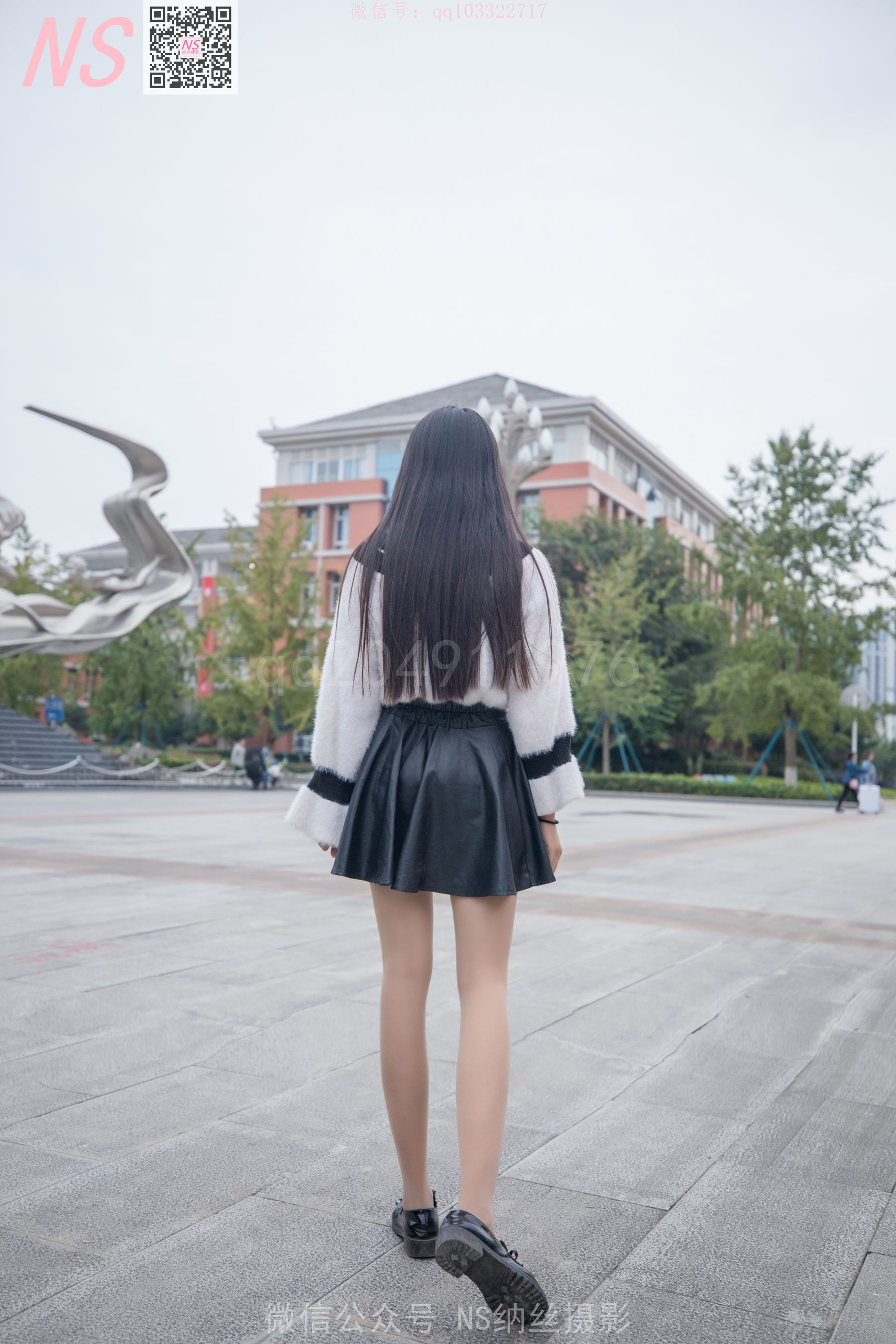 [纳丝摄影]  雨佳 丝袜学记