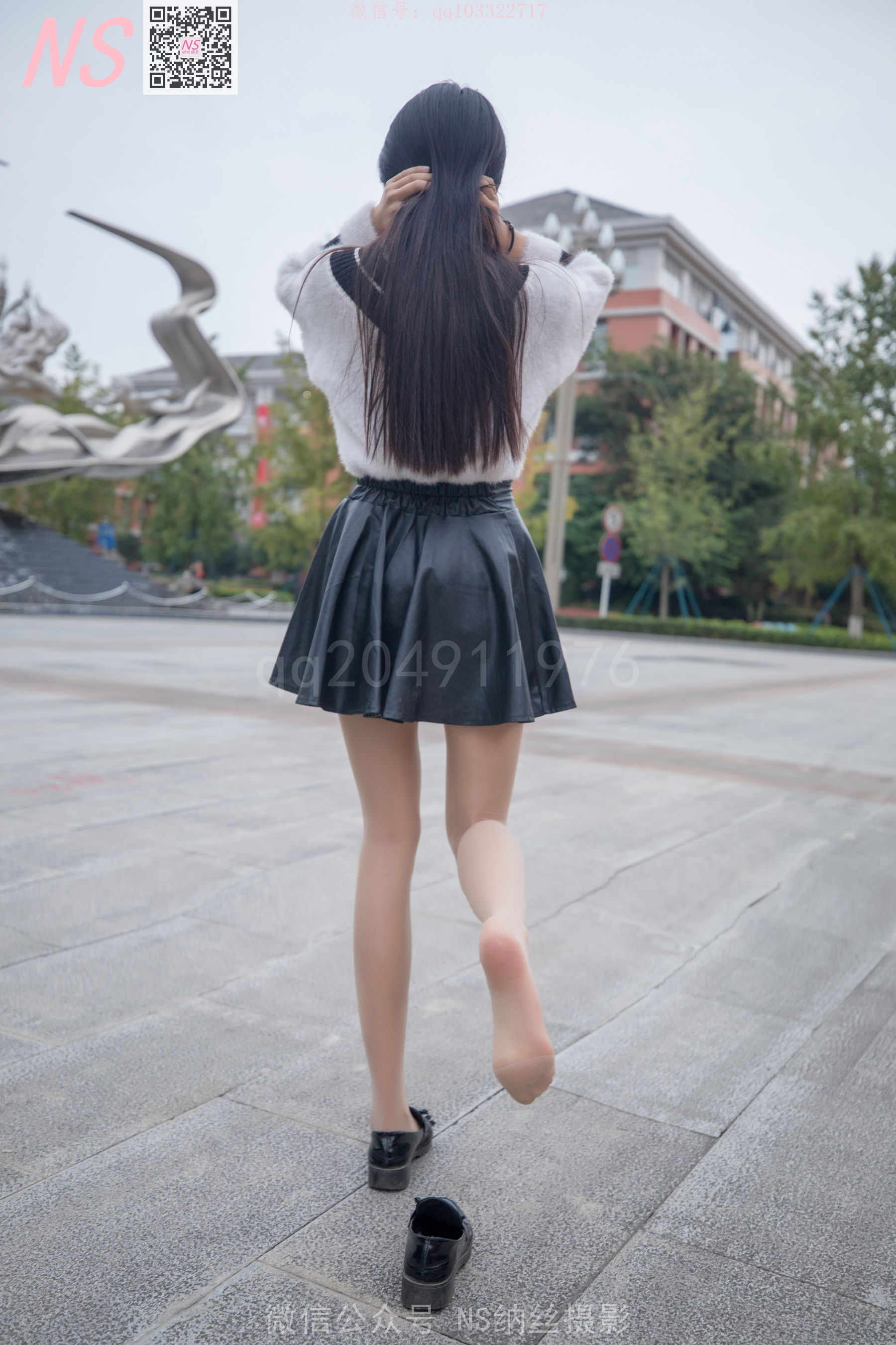 [纳丝摄影]  雨佳 丝袜学记