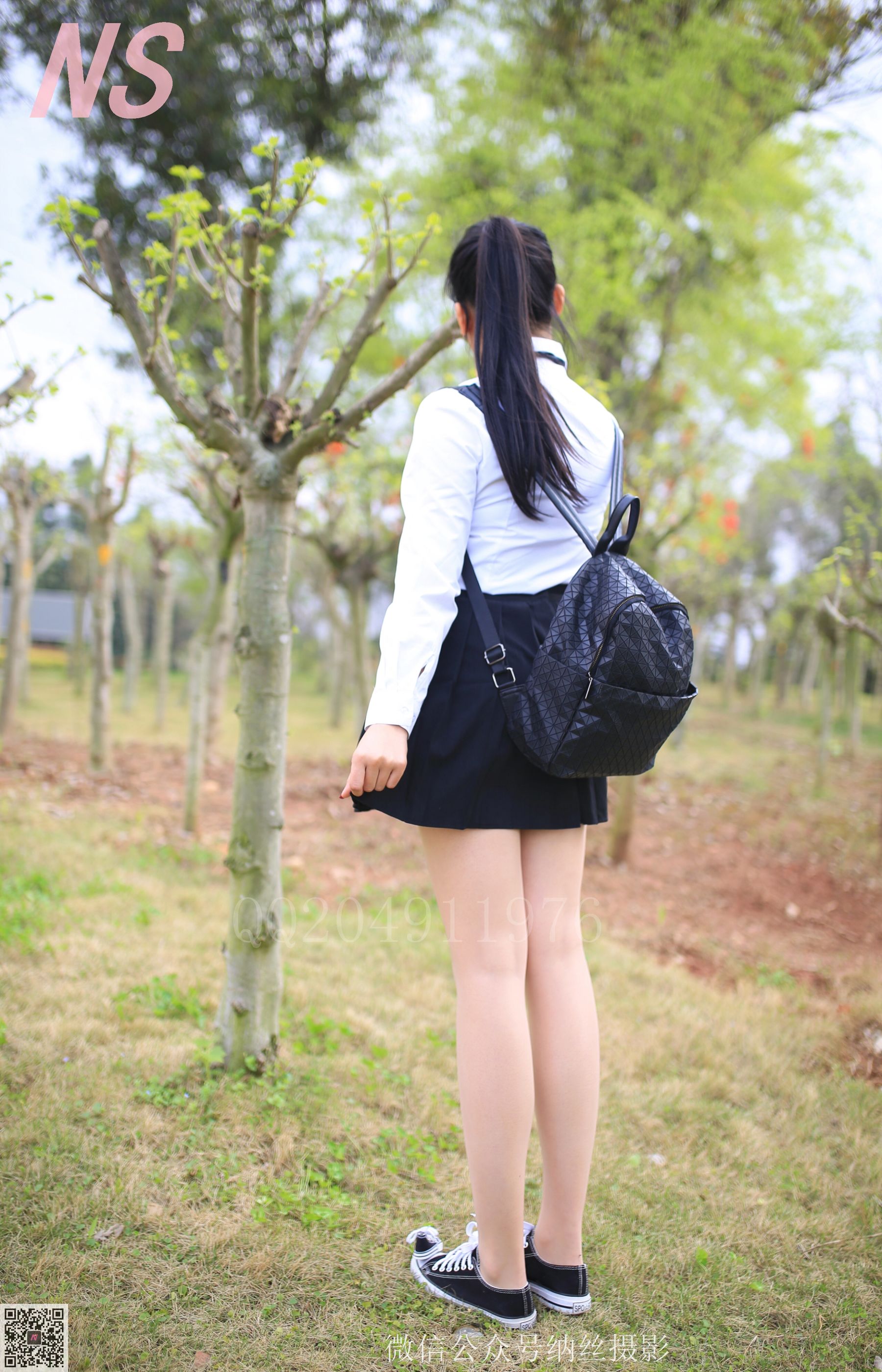 [纳丝摄影] NO.122 A＋妹 学妹肉丝