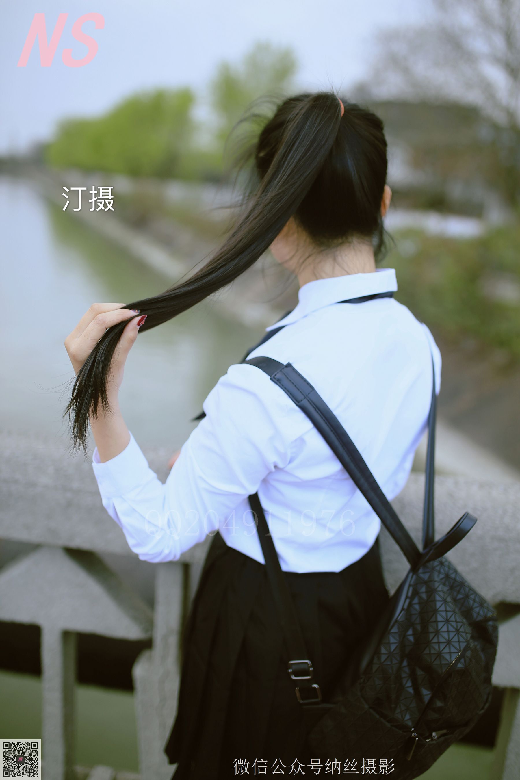 [纳丝摄影] NO.122 A＋妹 学妹肉丝