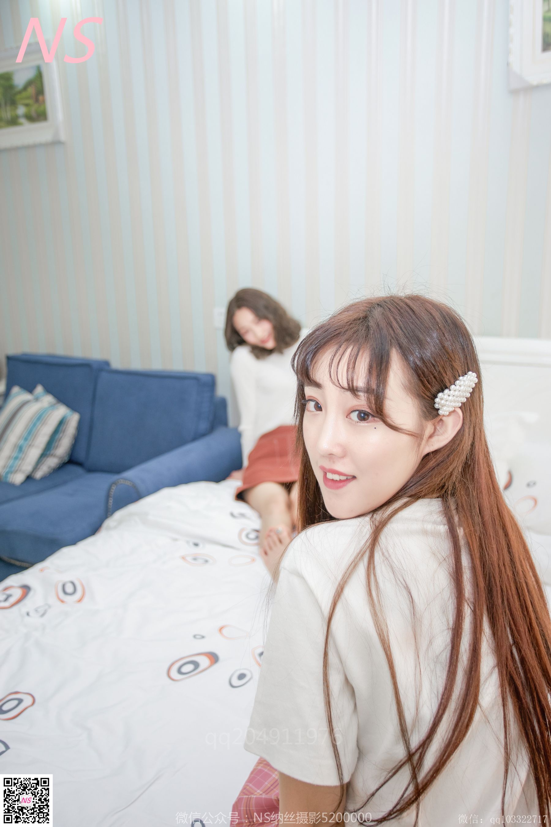 [纳丝摄影] NO.192 琴子&舒怡 双人裸足