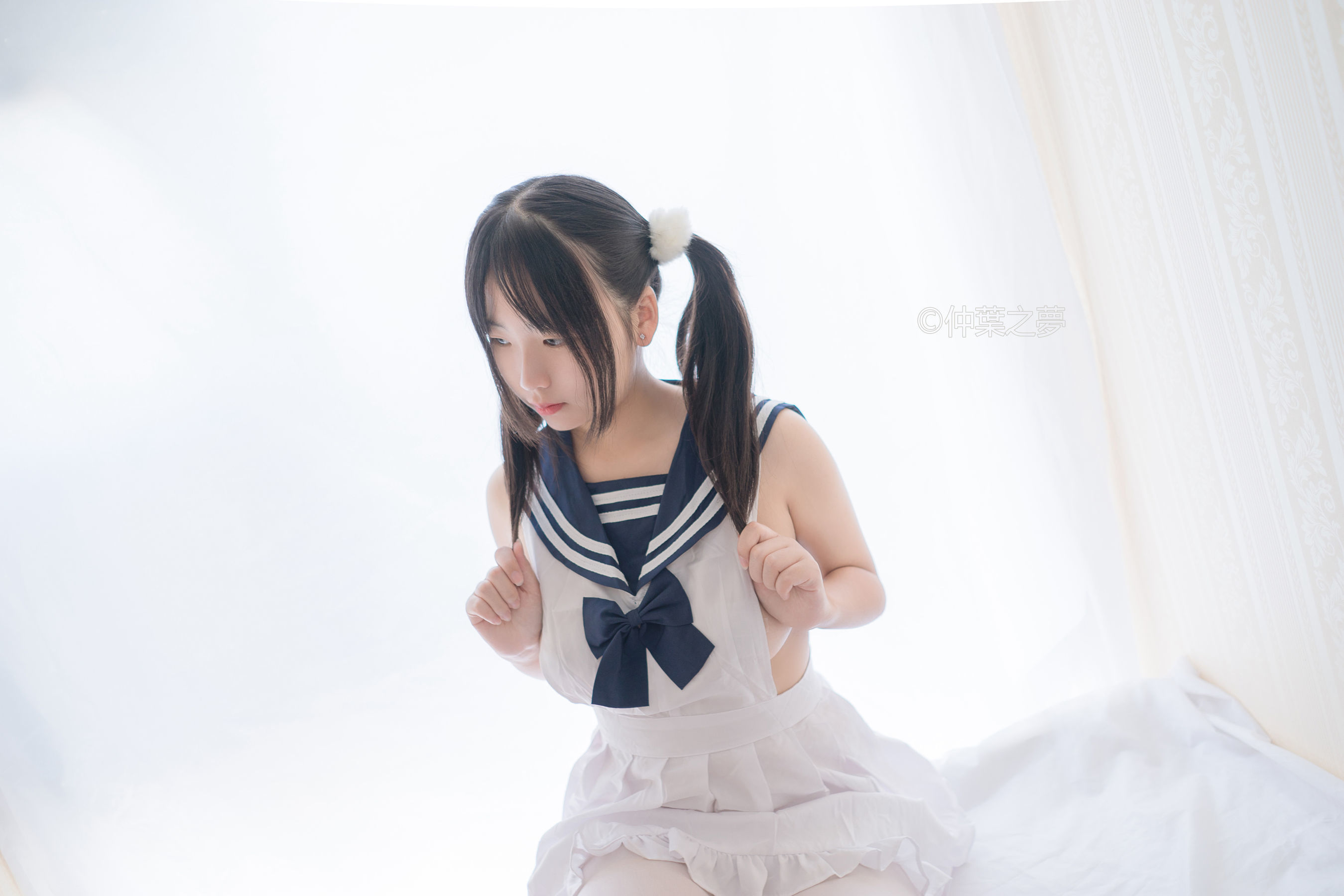 [轻兰映画] Grand.002 美代Miyo 情趣水手服