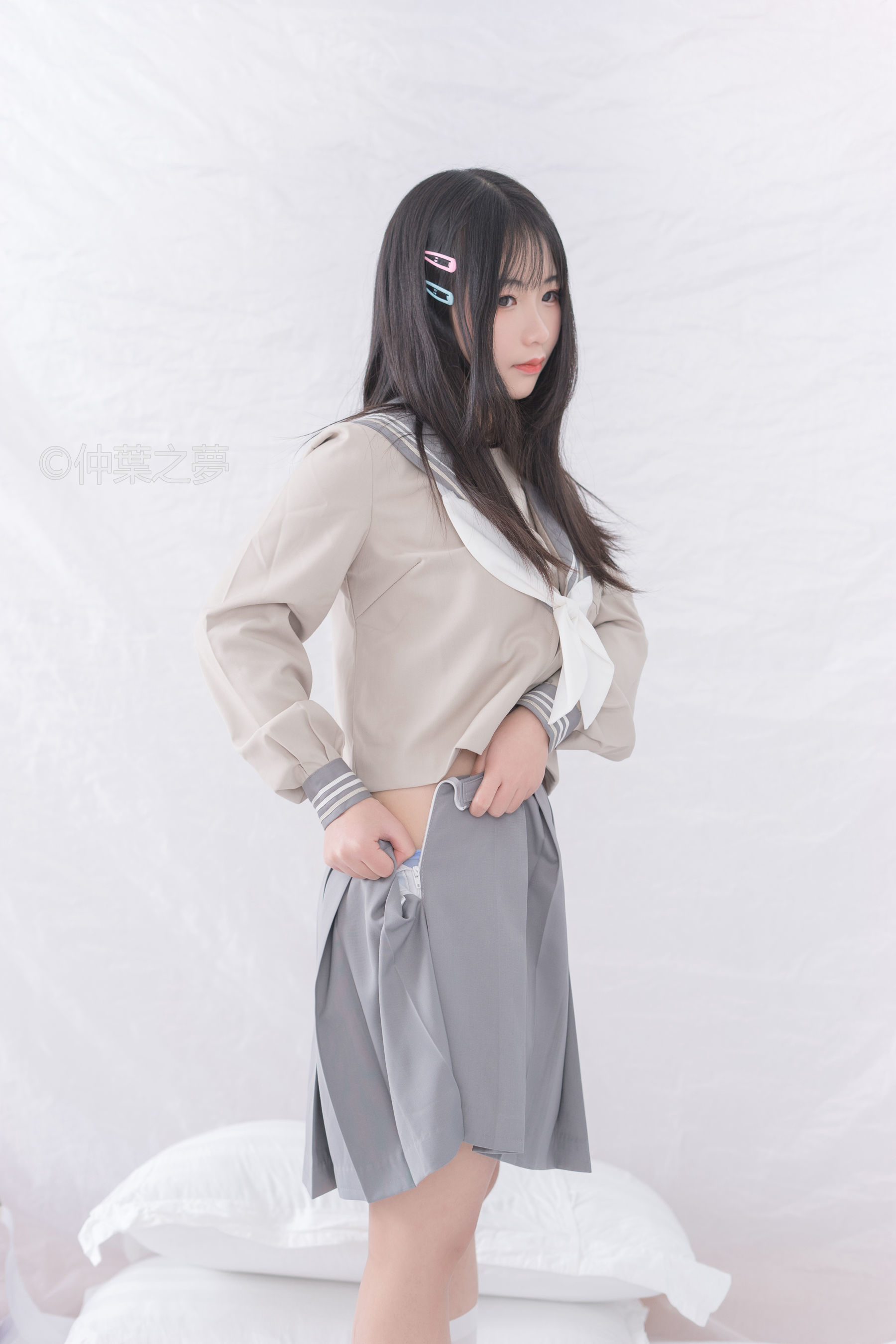 [轻兰映画] Grand.003  日系水手服学妹