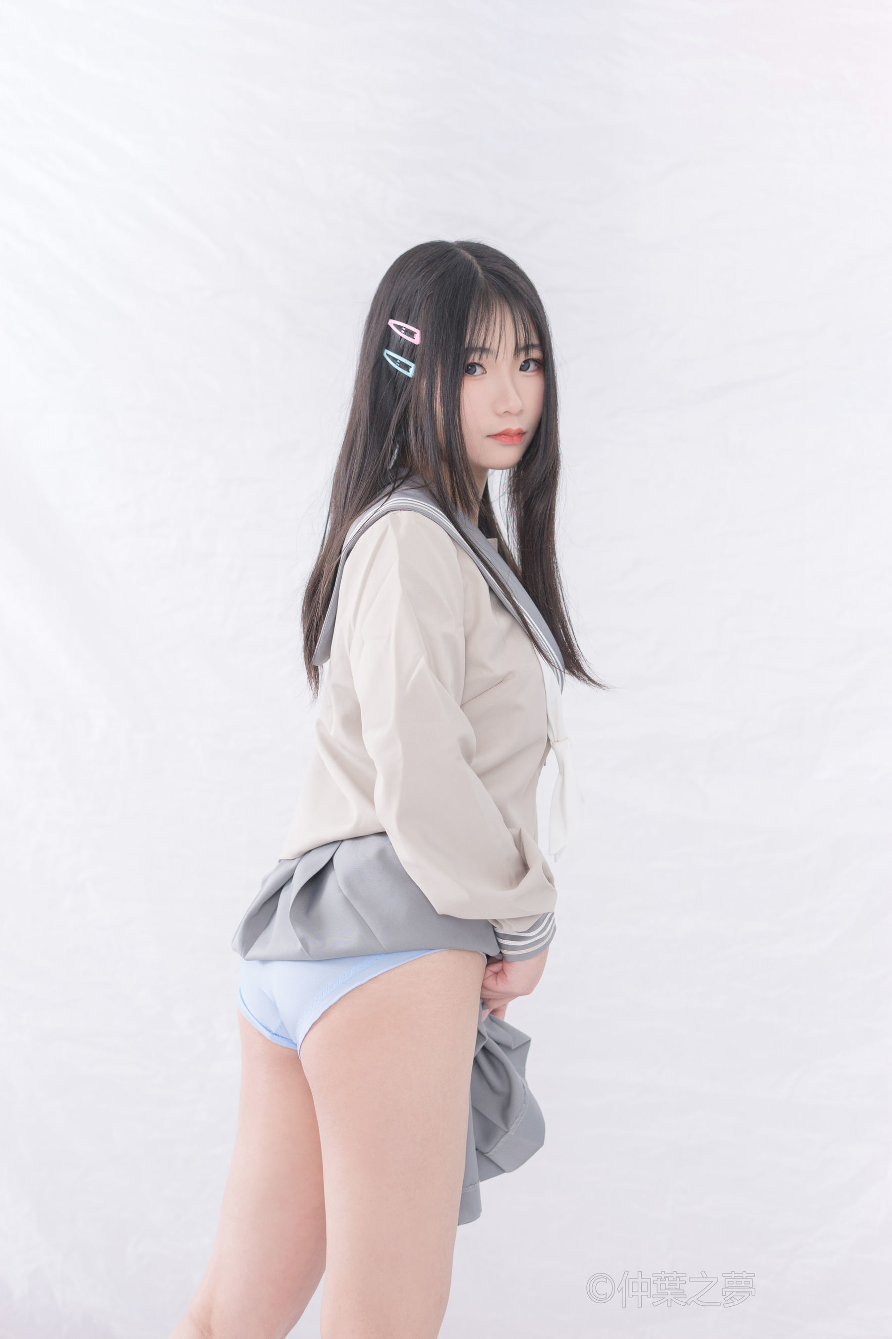 [轻兰映画] Grand.003  日系水手服学妹