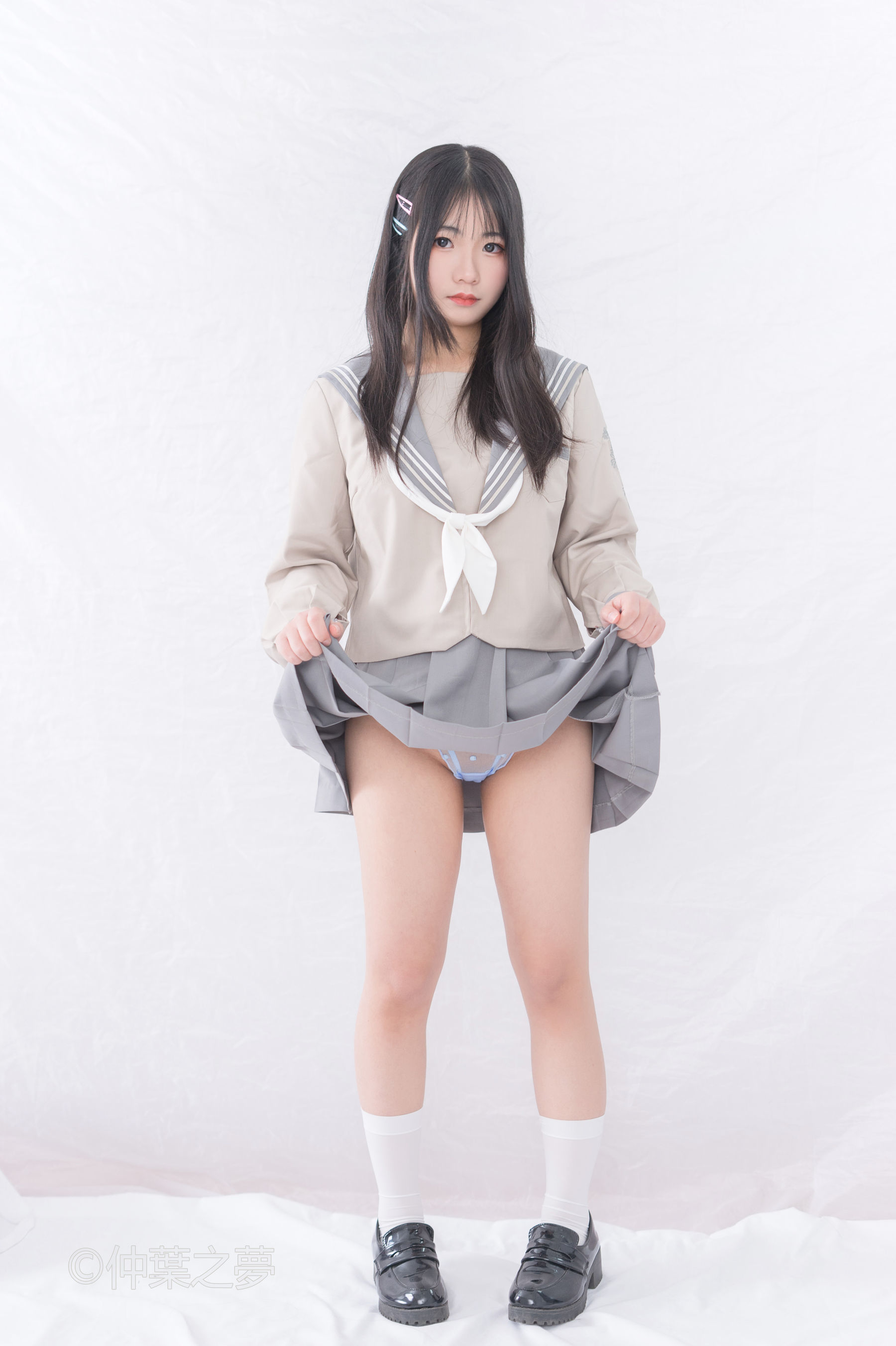 [轻兰映画] Grand.003  日系水手服学妹