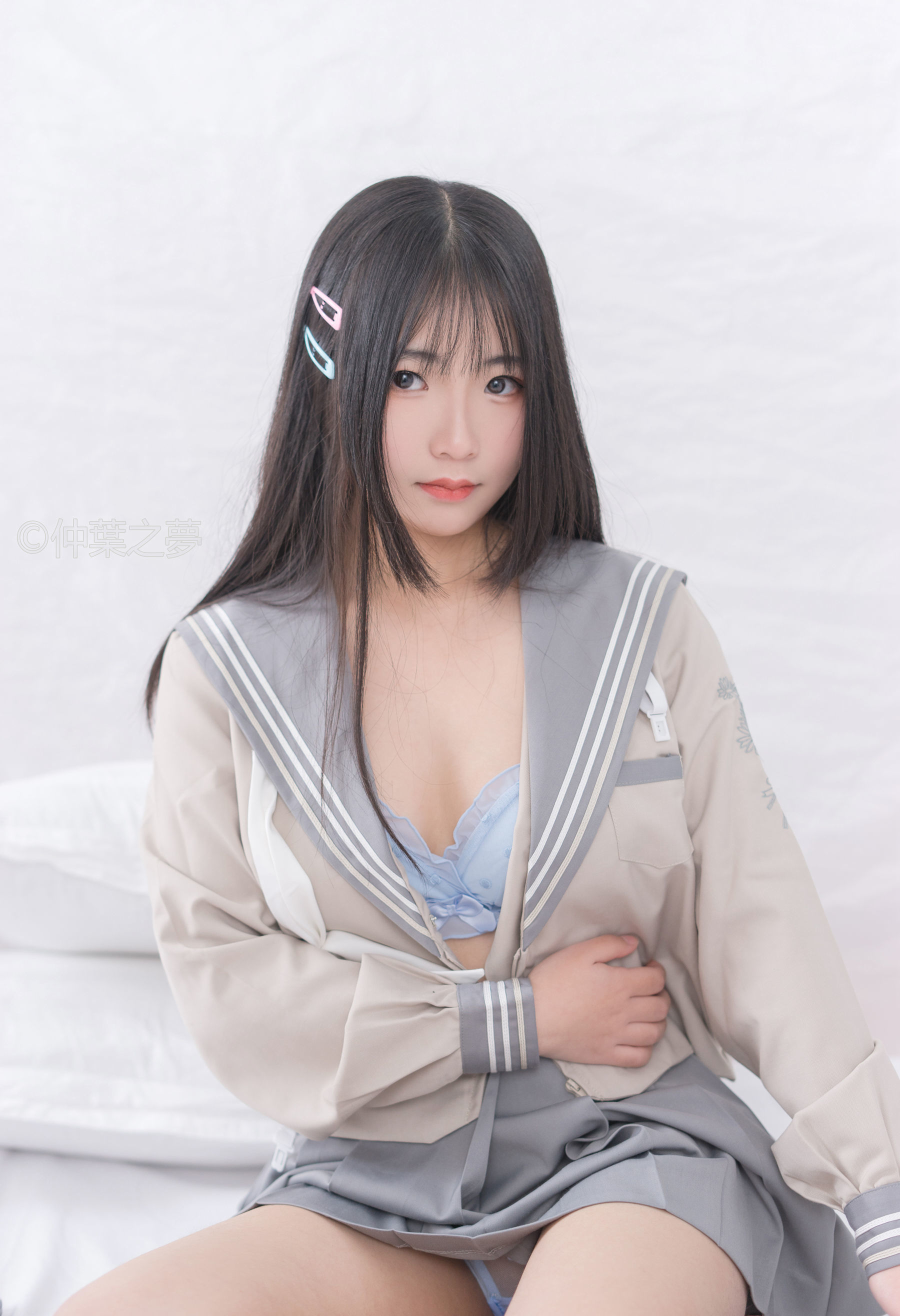 [轻兰映画] Grand.003  日系水手服学妹