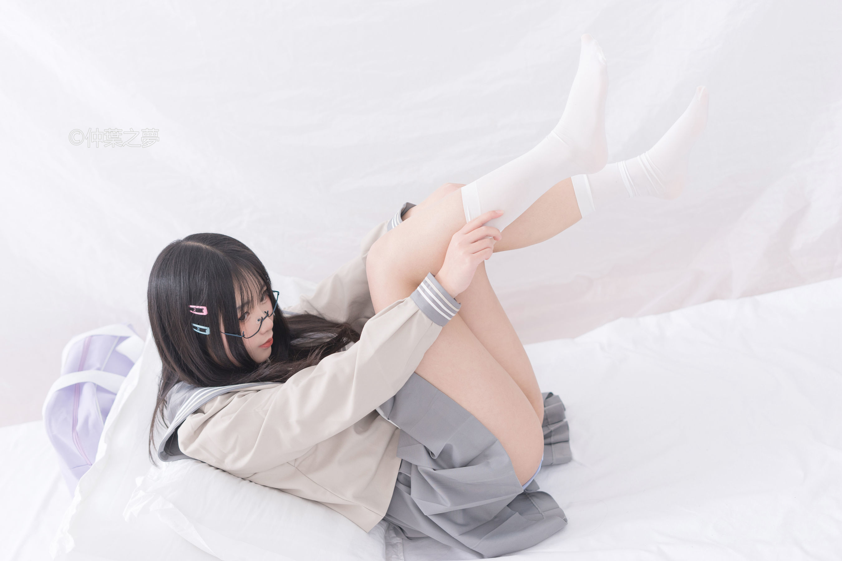 [轻兰映画] Grand.003  日系水手服学妹