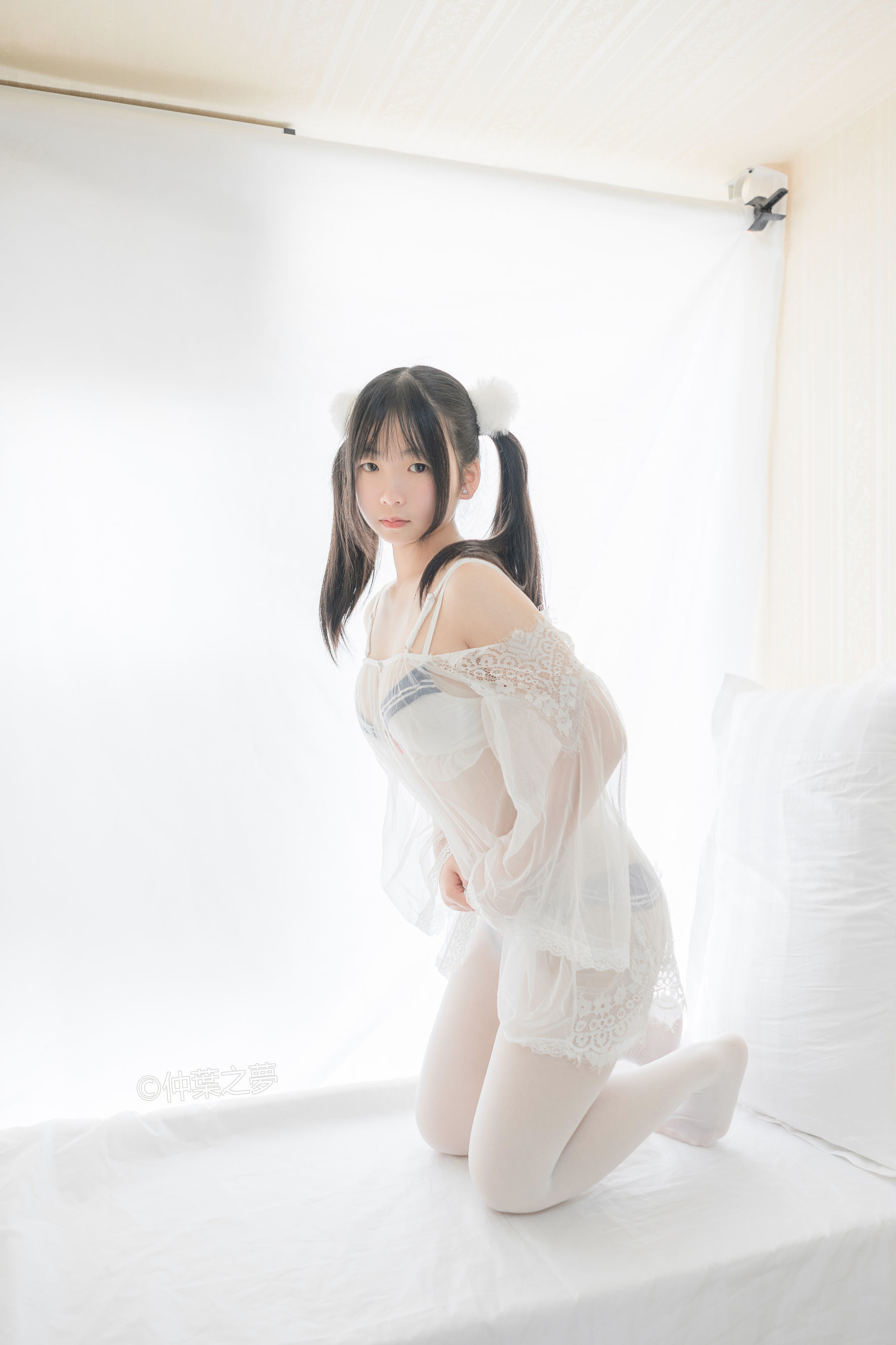[轻兰映画] Grand.004 美代Miyo 透明白纱
