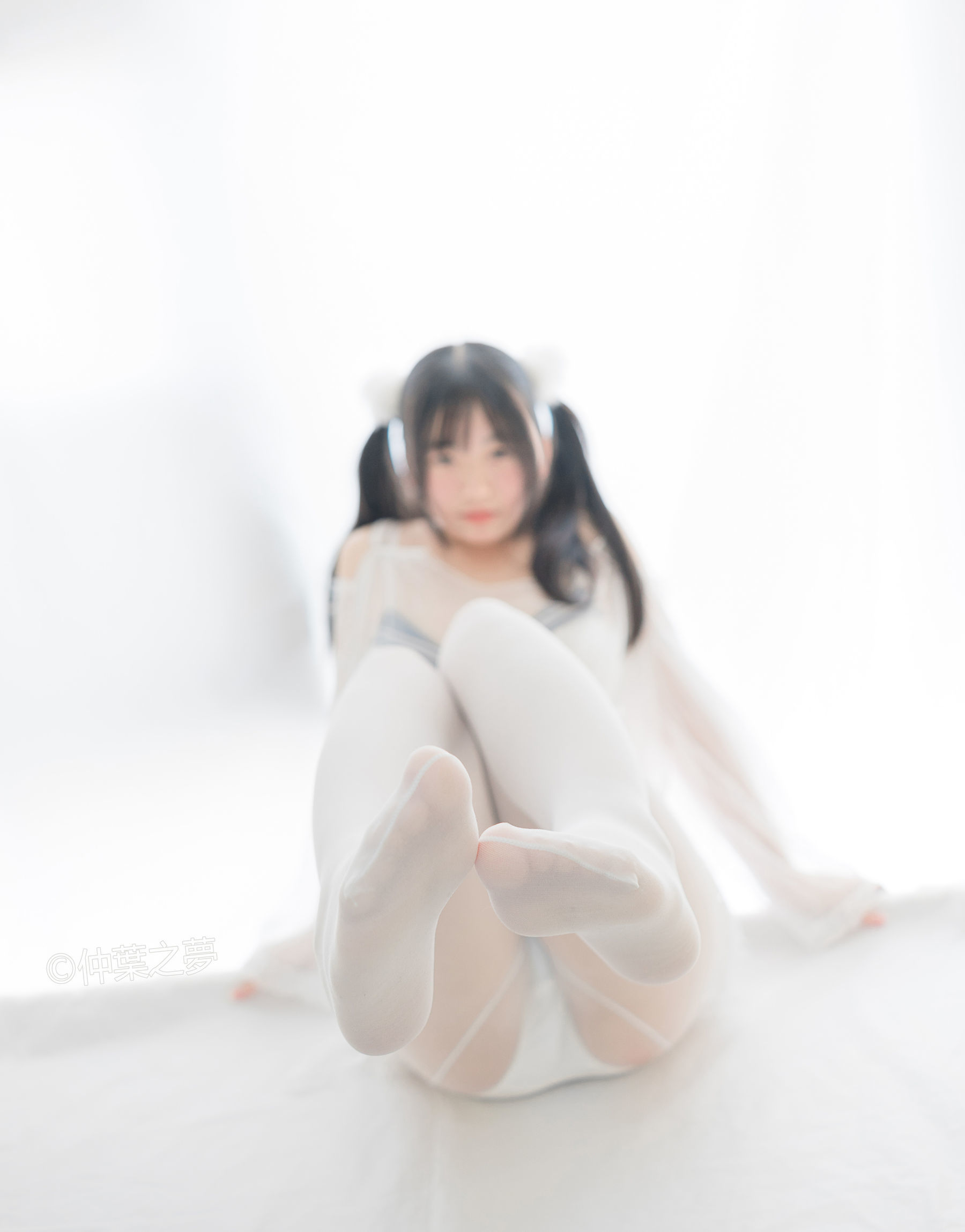 [轻兰映画] Grand.004 美代Miyo 透明白纱