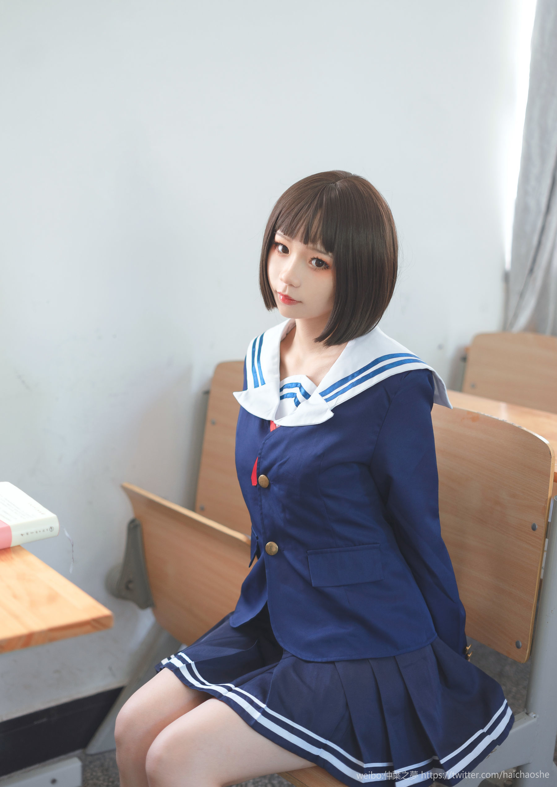 [轻兰映画] Grand.013  加藤惠校服