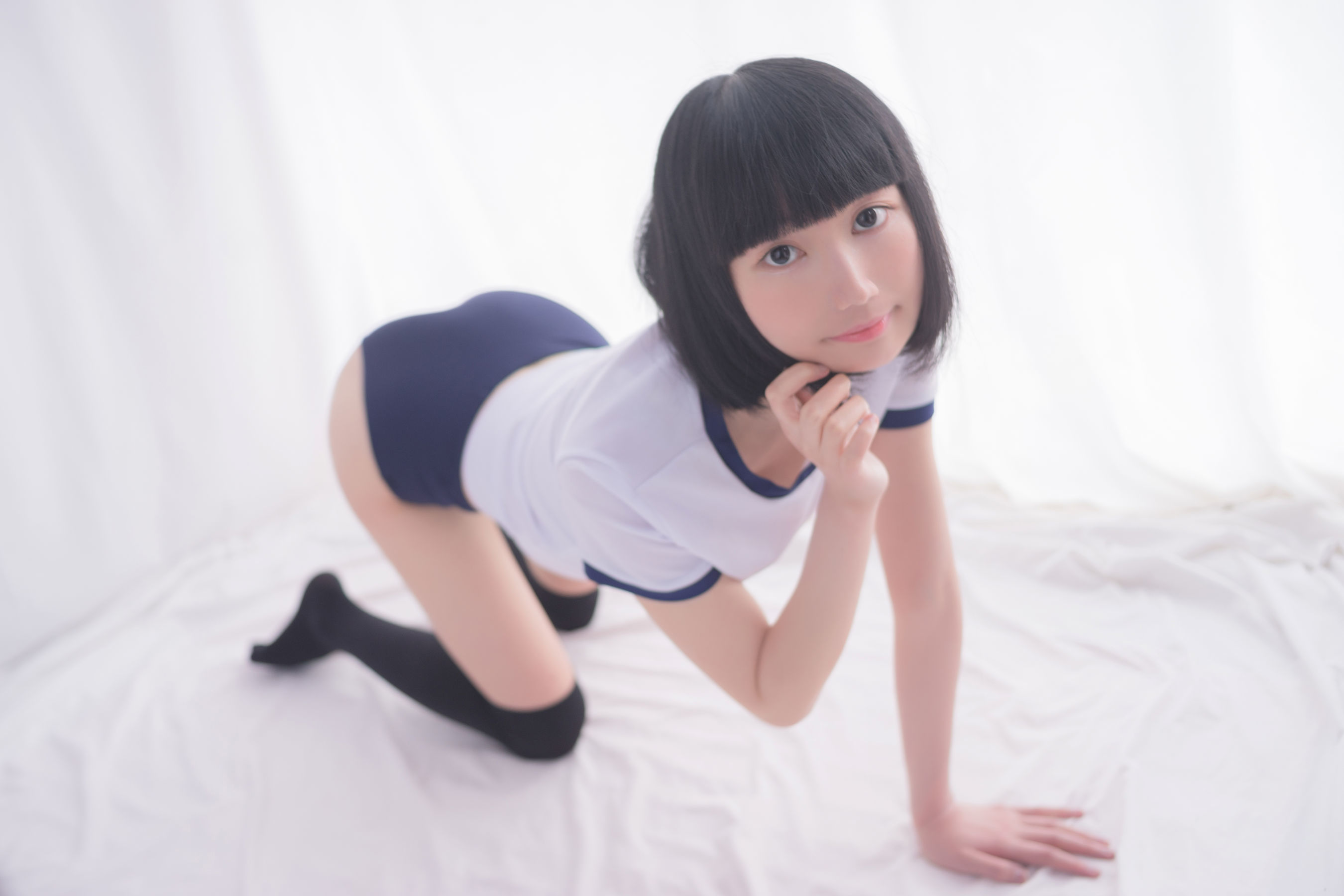 [轻兰映画] SPL.003  妹妹头少女的体操服