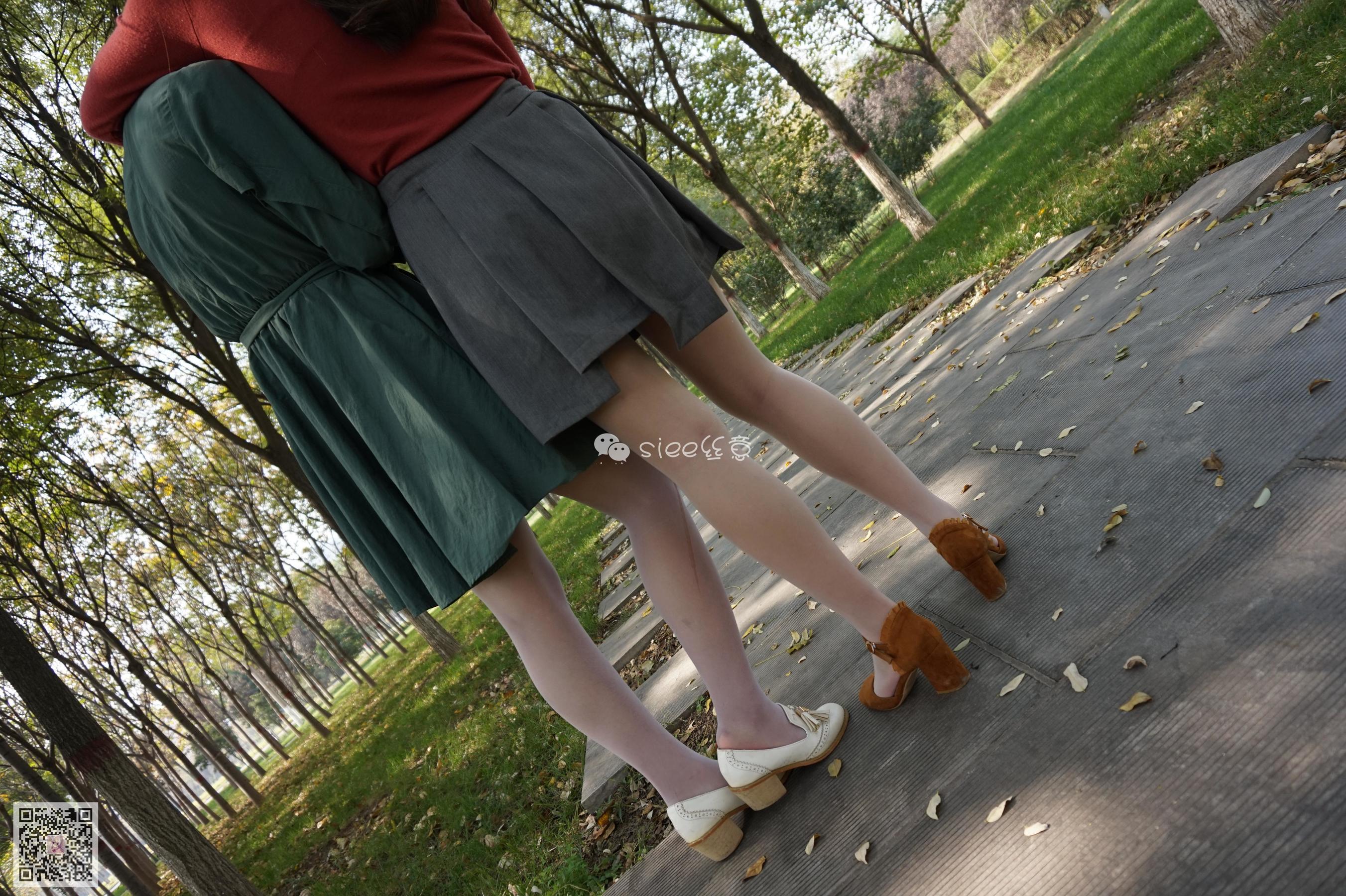 [丝意SIEE] 鱼鱼&茹茹 公园小路