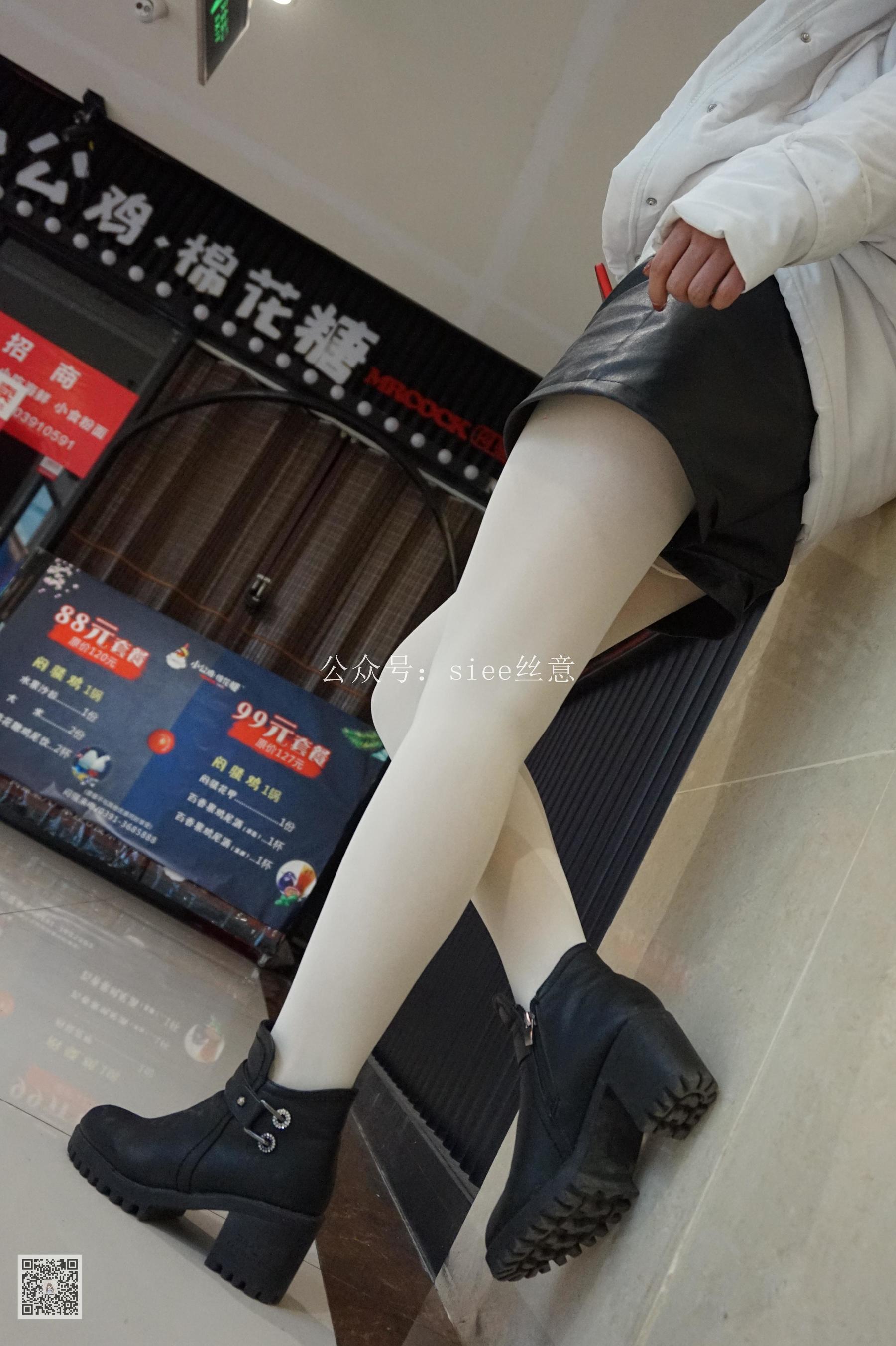 [丝意SIEE] 思思 冬日的白丝